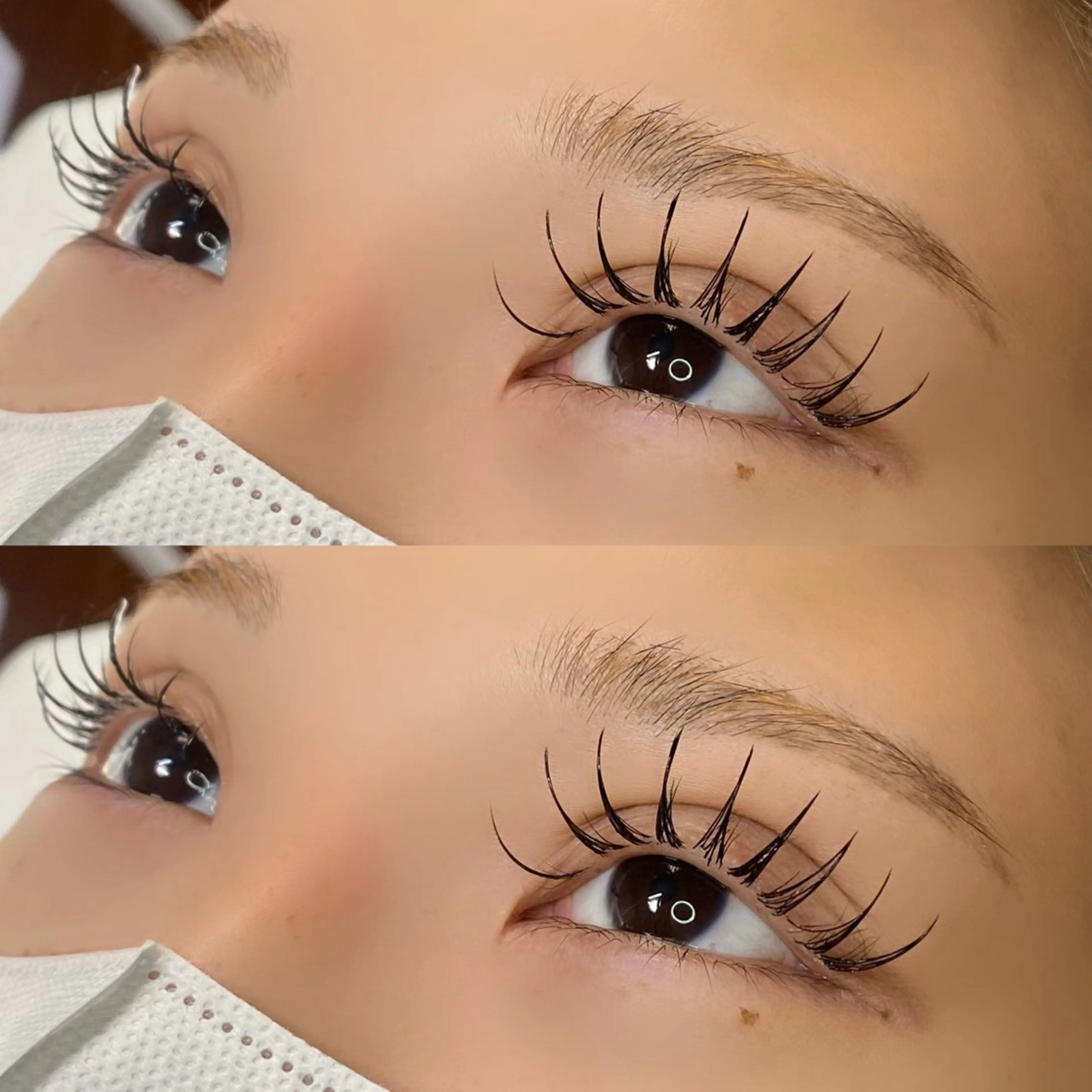 マツエク・マツパ 束感まつ毛 REBYNA 【リバイン】のマツエク・マツパデザイン