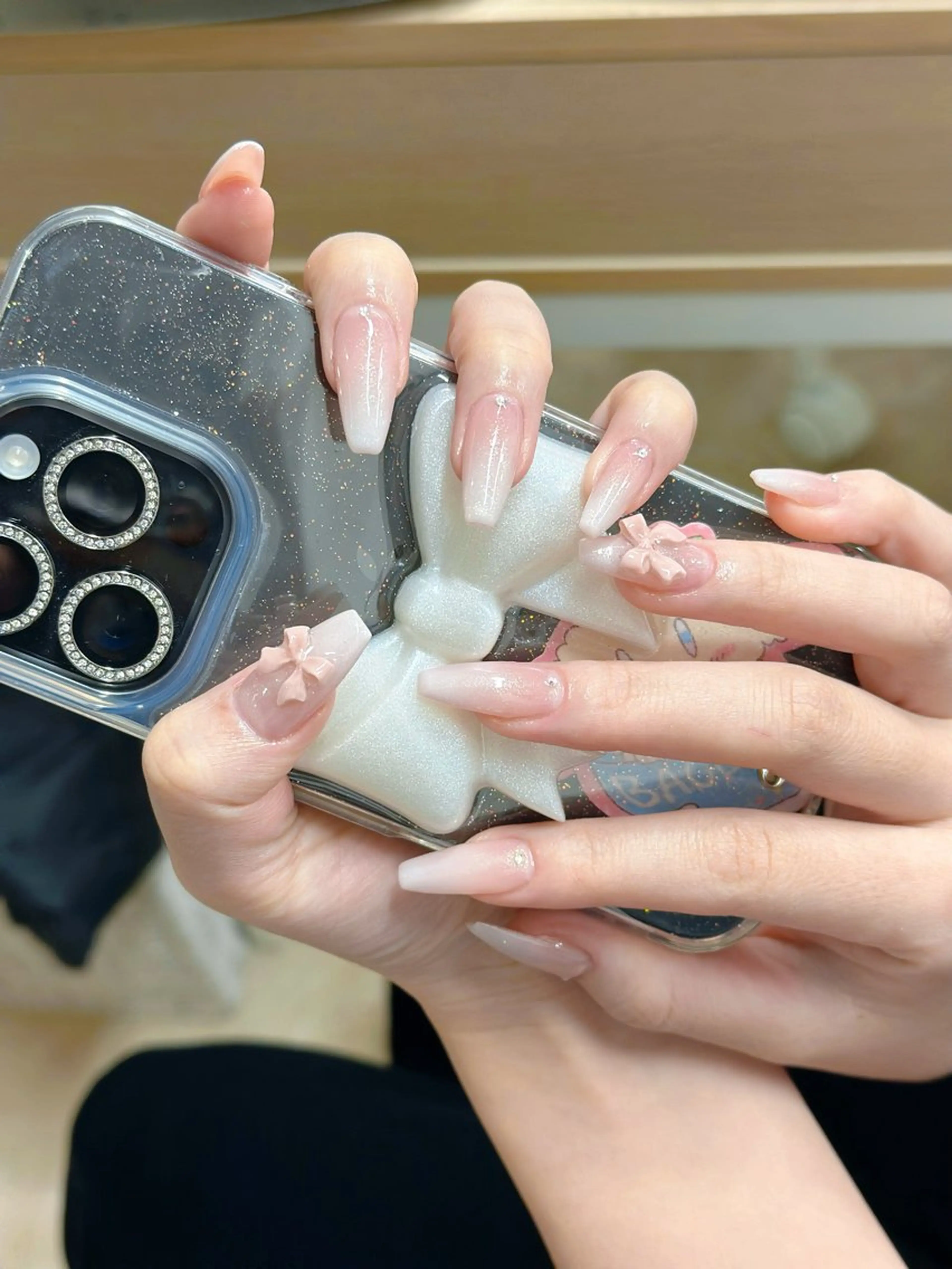 ネイル アートネイル オーロラネイル ブルー チークネイル フットネイル ハンドネイル NAILS168 チップ長さ出し専門店のネイルデザイン