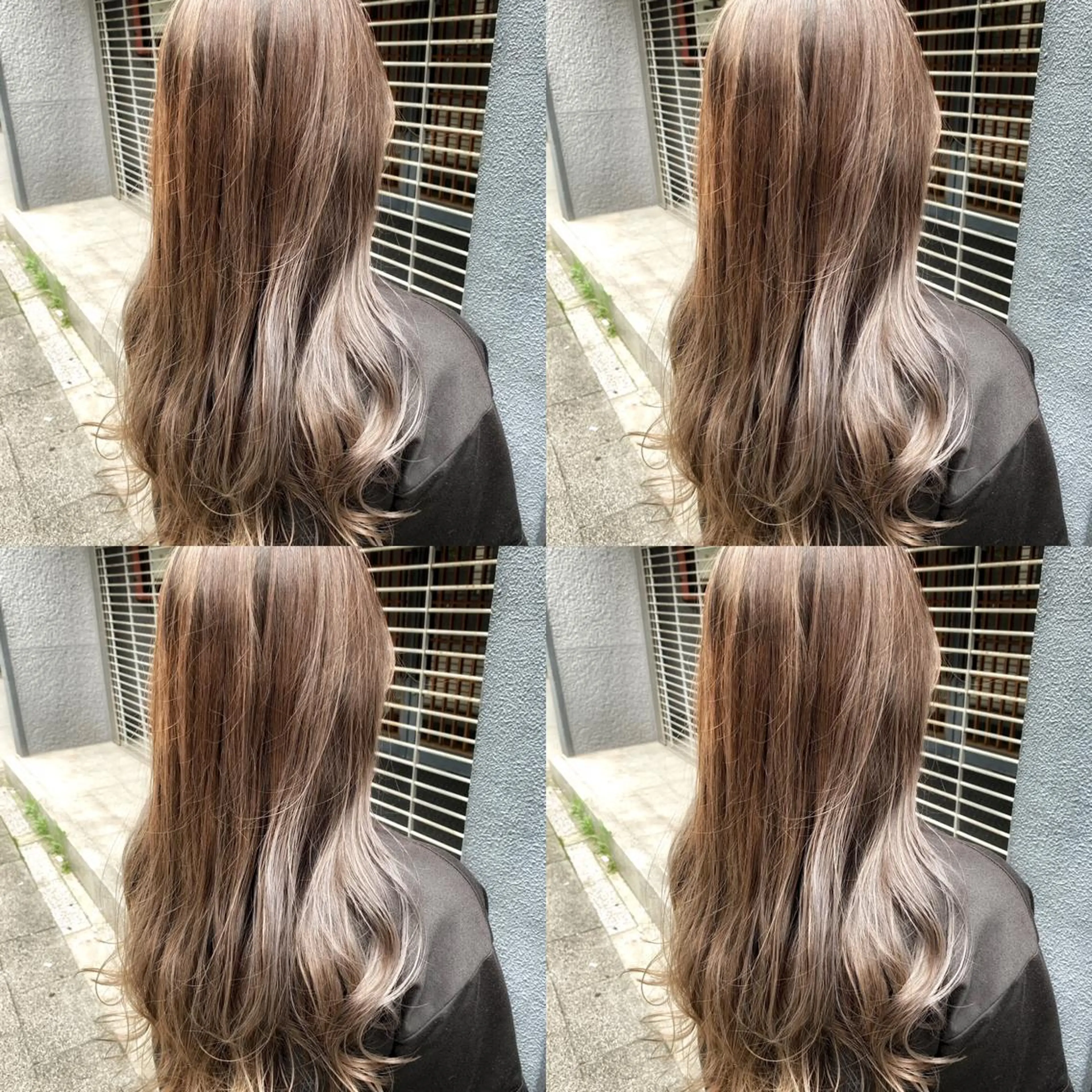 セミロング ✨縮毛矯正✖︎顔周り レイヤー✨ナカムラのヘアスタイル