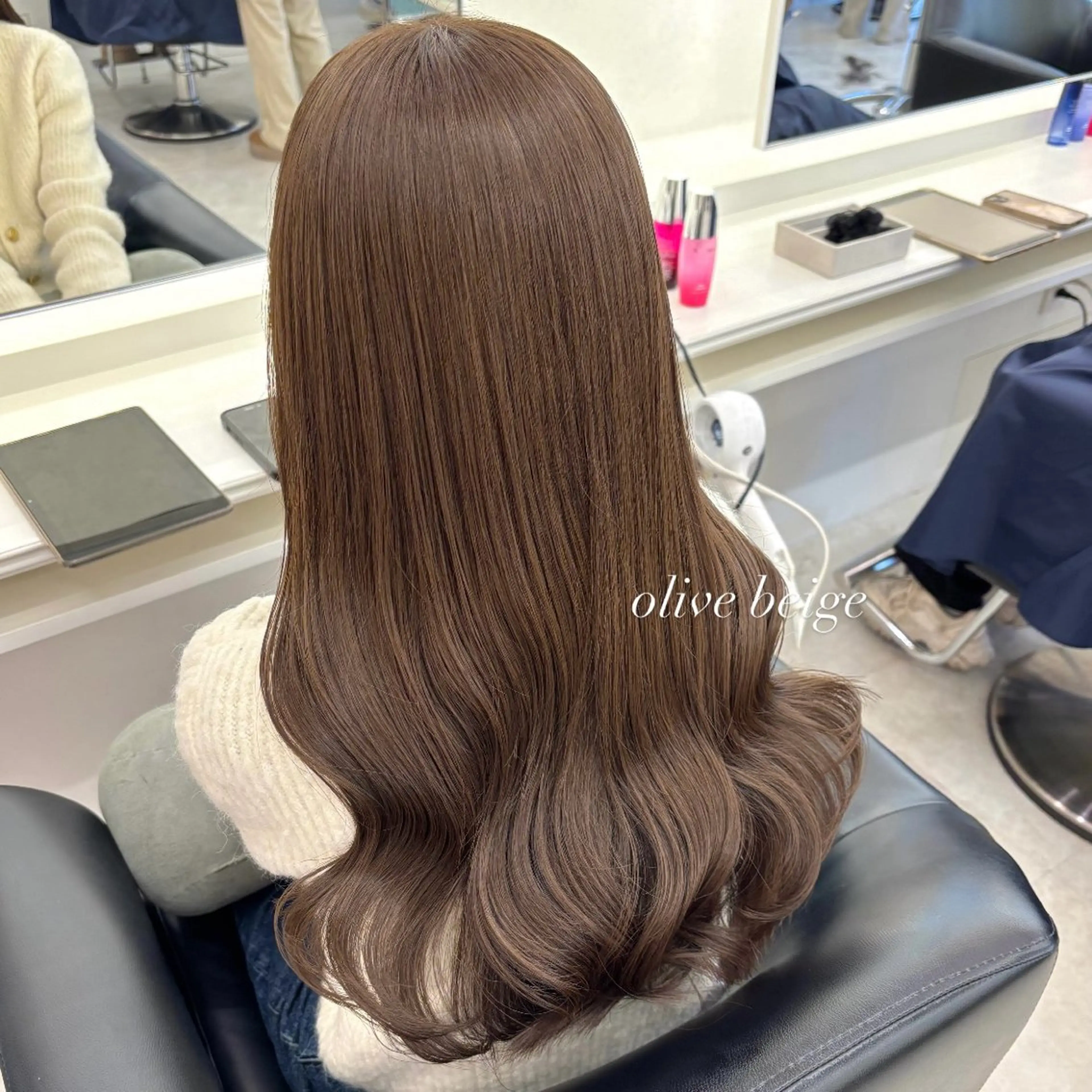 ロング カット ヘアカラー Parve Mix / 根本 梨湖🫧のヘアスタイル