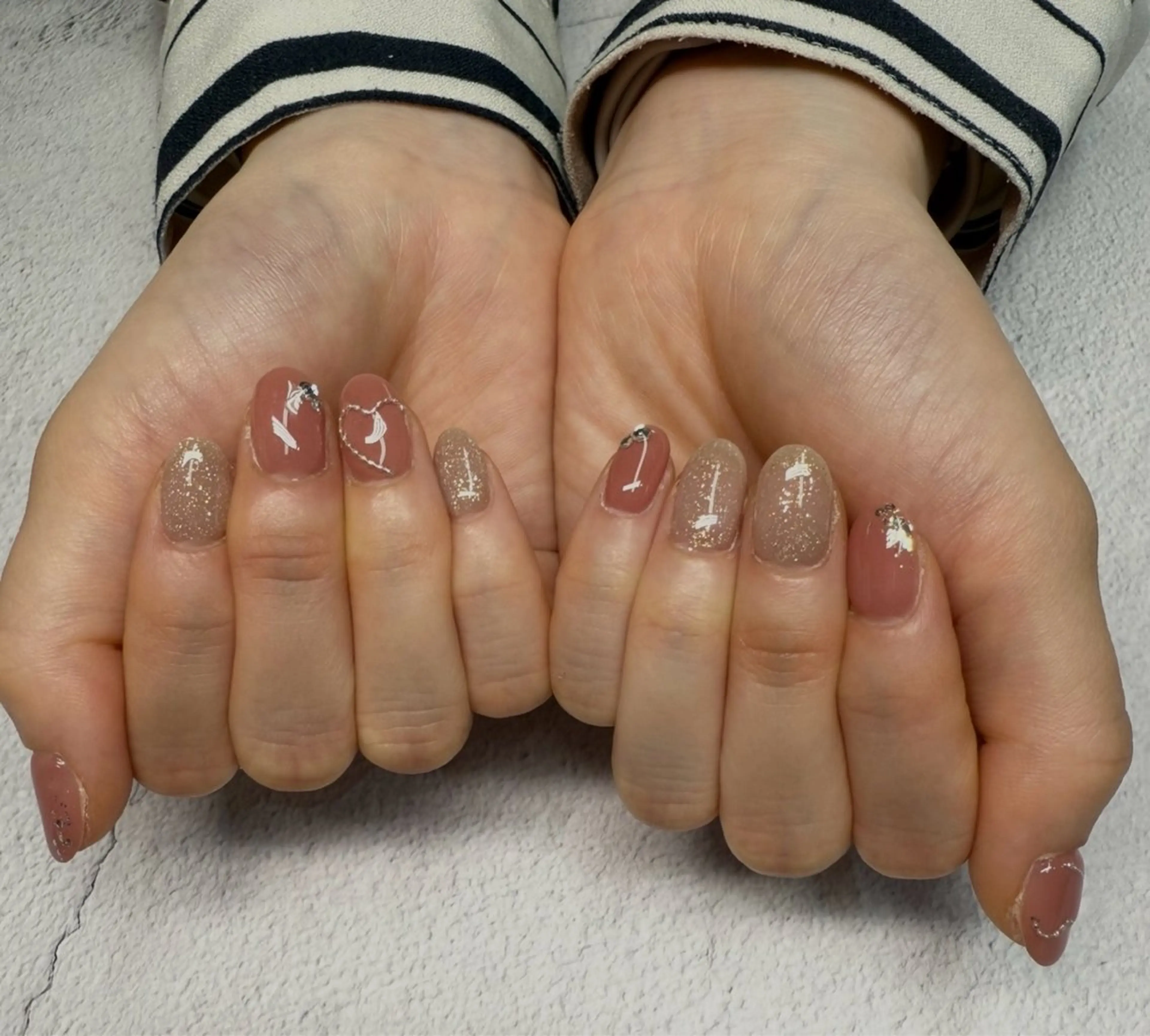 ネイル ハンドネイル hazuki ☽ 4月予約受付中✨のネイルデザイン