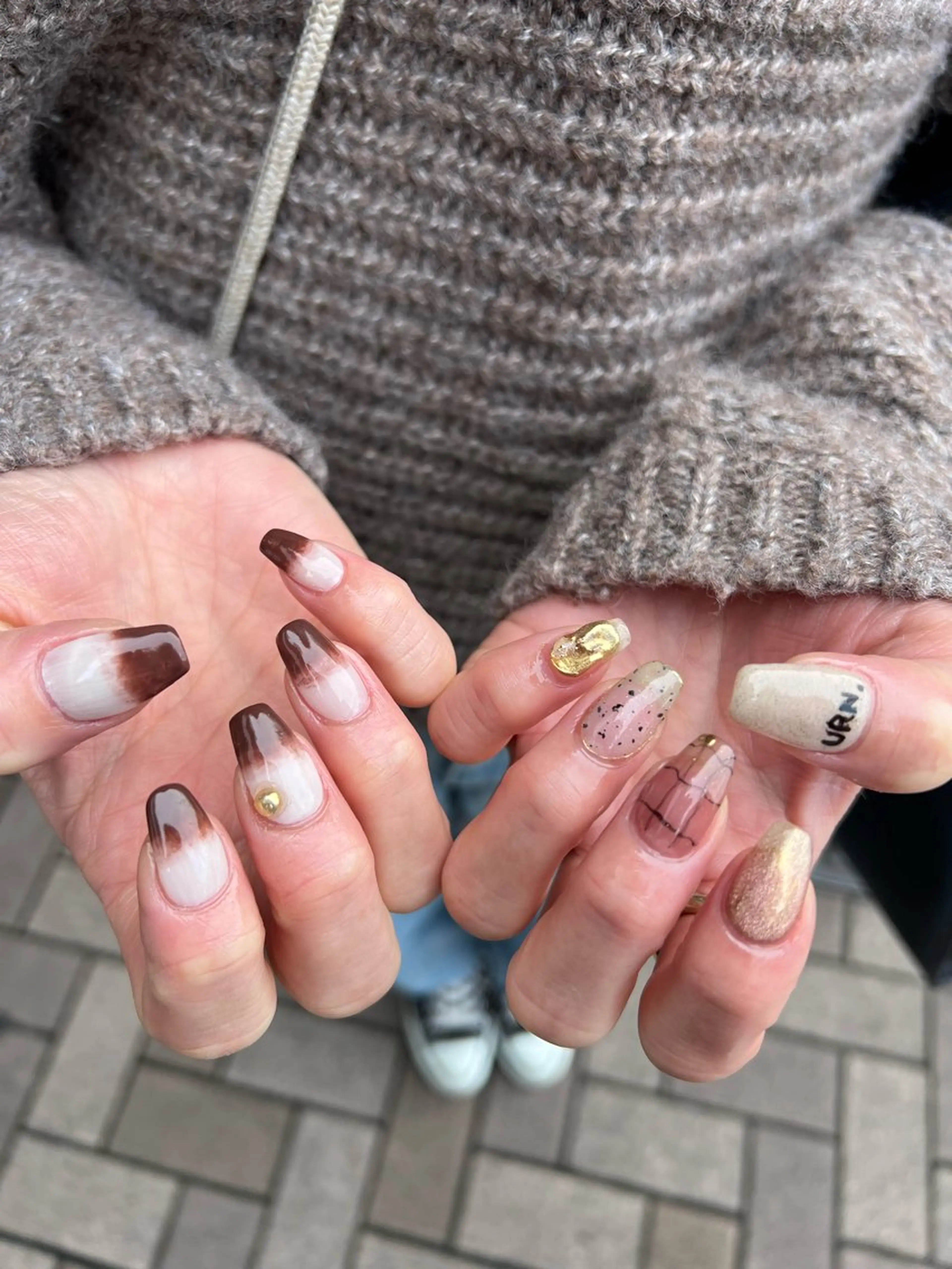 ネイル ニュアンスネイル I Rのネイルデザイン