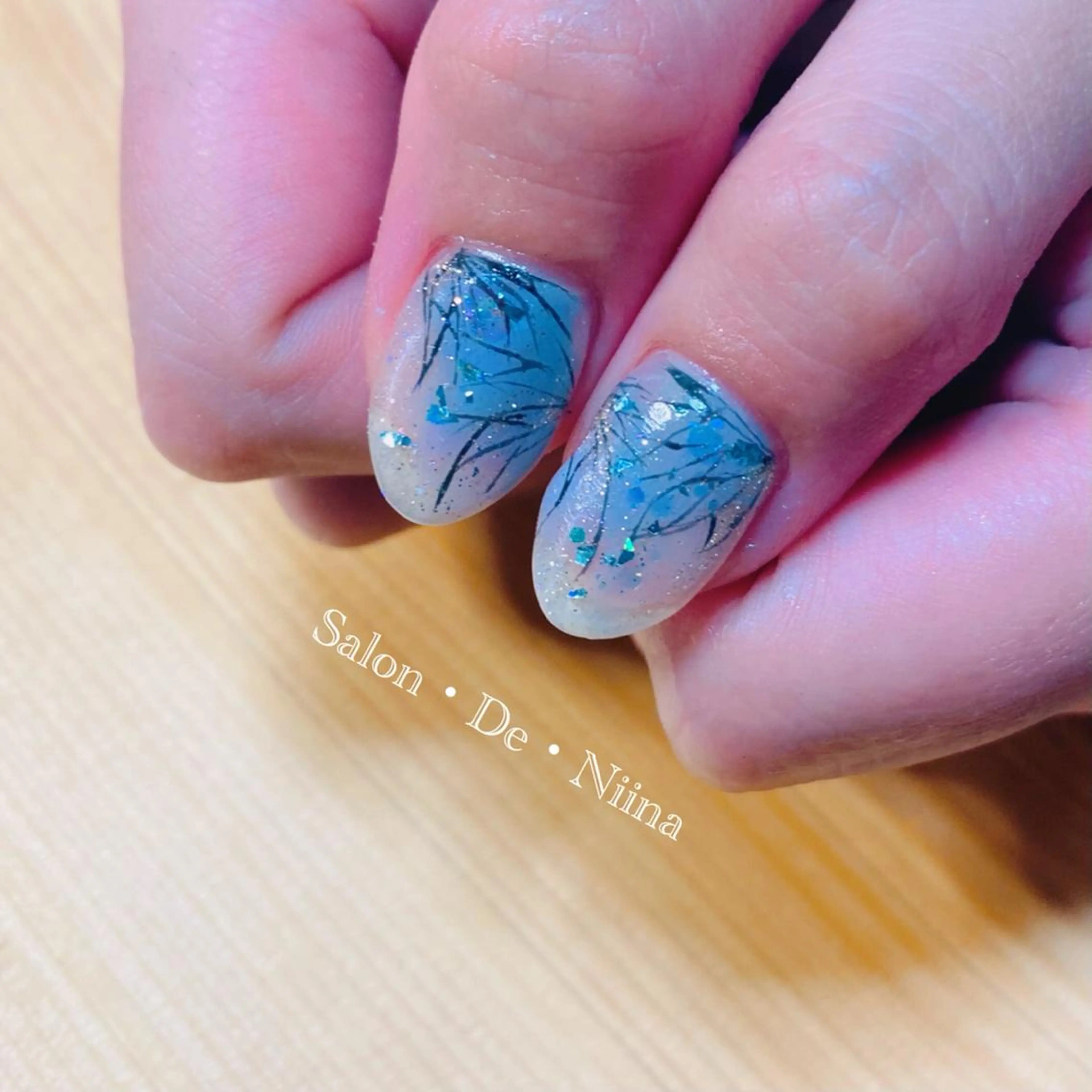 ネイル ボディビルダーSal on.DeNiinaのネイルデザイン