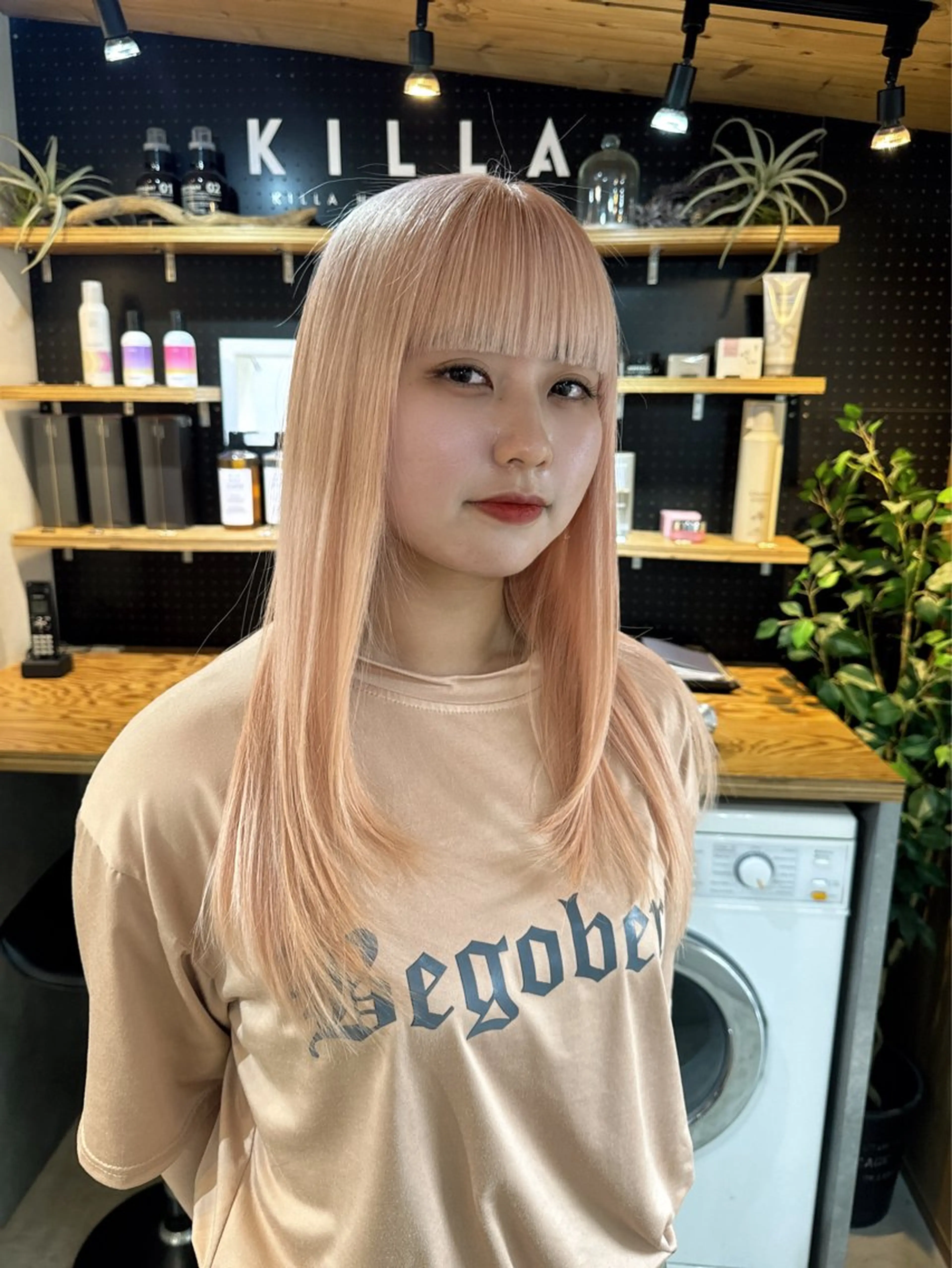 似合わせトリプルカラー+髪質改善トリートメントの写真