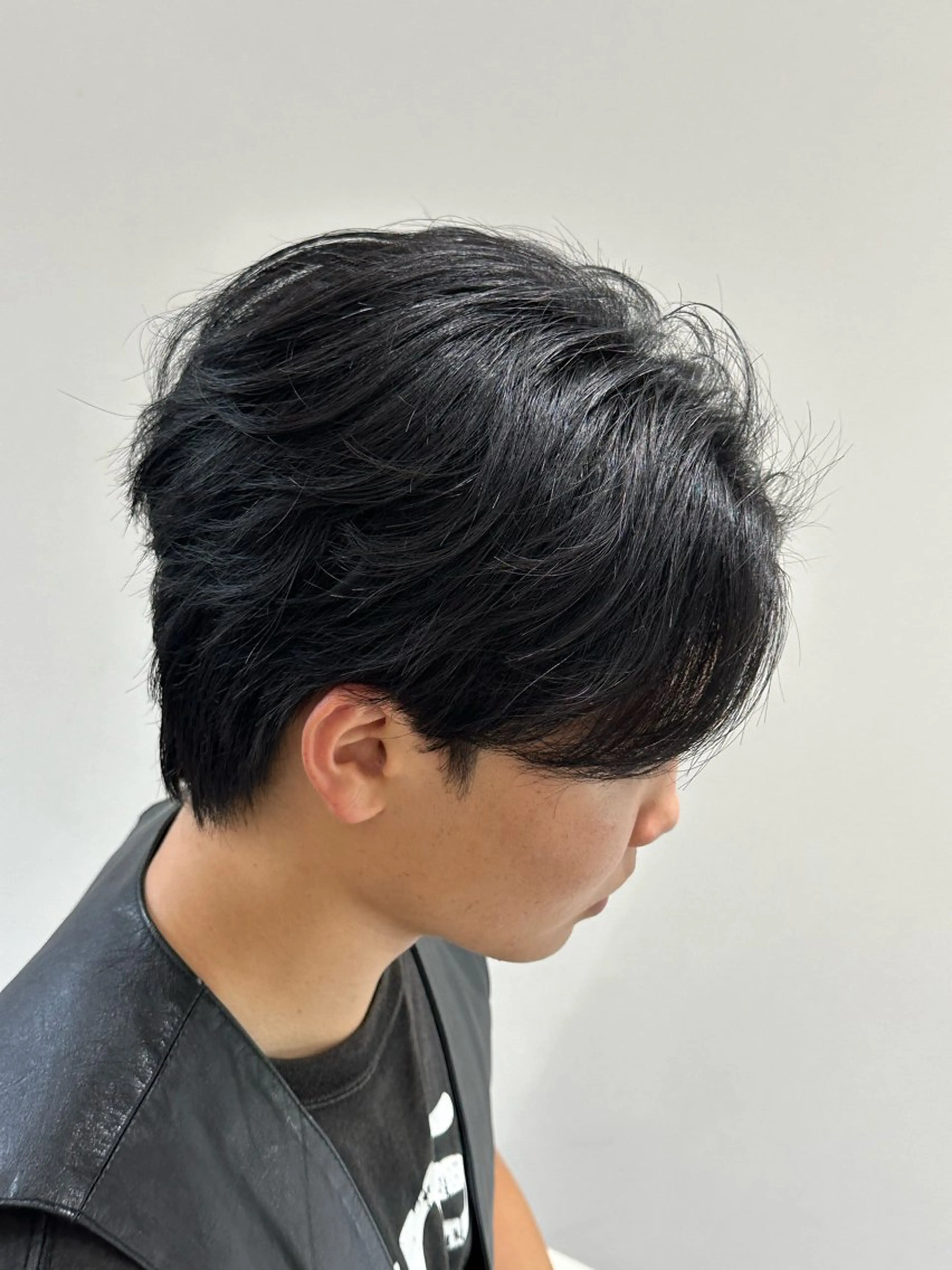ミディアム メンズ メンズ韓国風 韓国風ヘア カット メンズ専門美容師／ メンズパーマ／森口のヘアスタイル