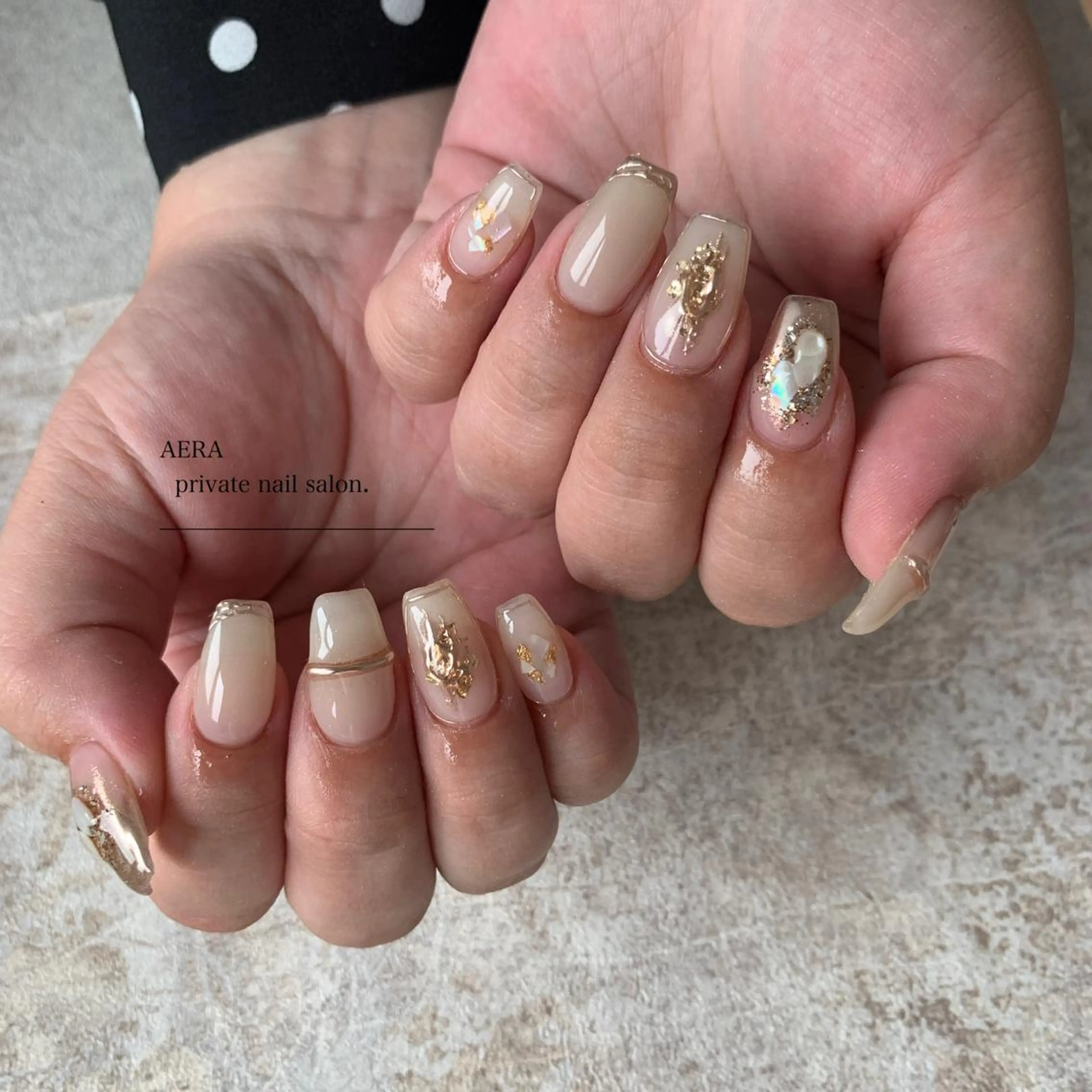ネイル AERA nail shino🐱⸝꙳のネイルデザイン