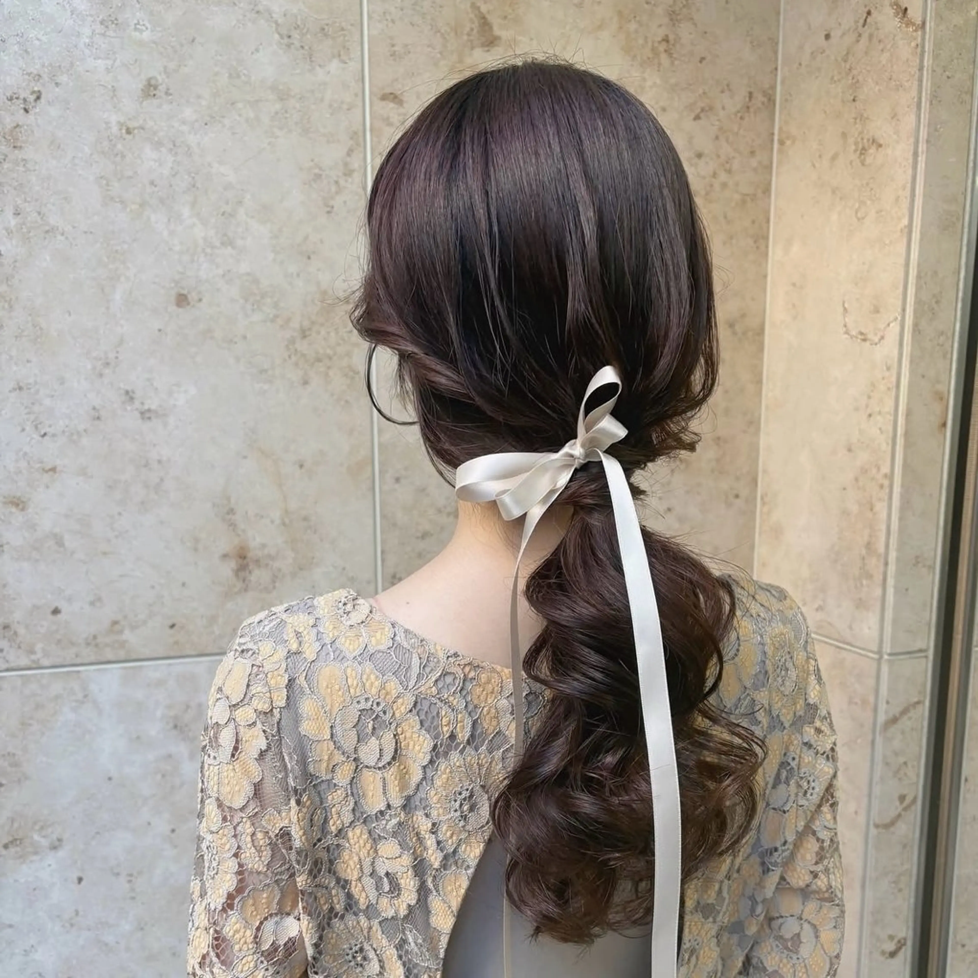 ヘアアレンジ ヘアセット たかや みなみのヘアスタイル