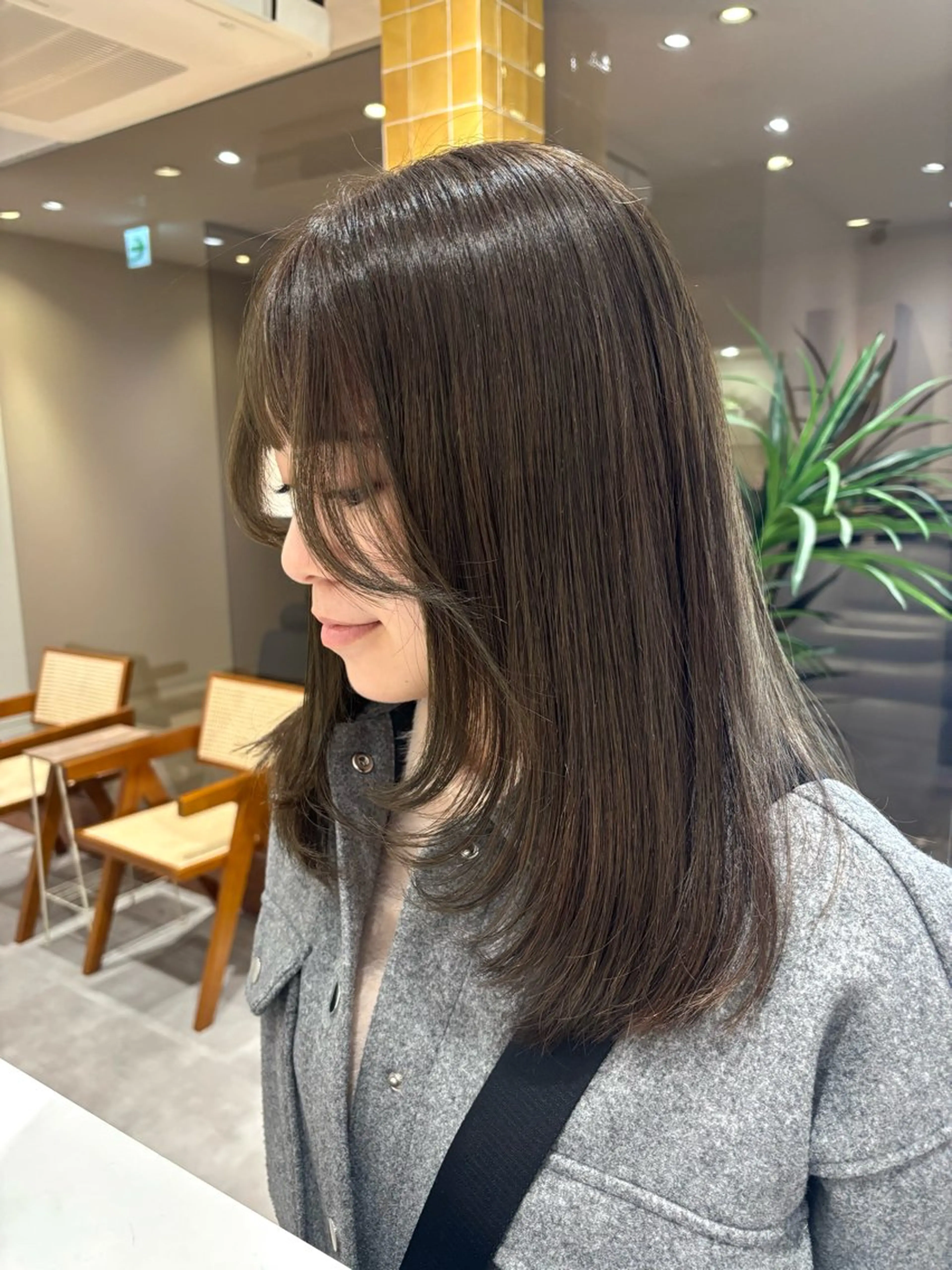 ミディアム カット トリートメント 透明感✨女性特化💙 chihiroのヘアスタイル