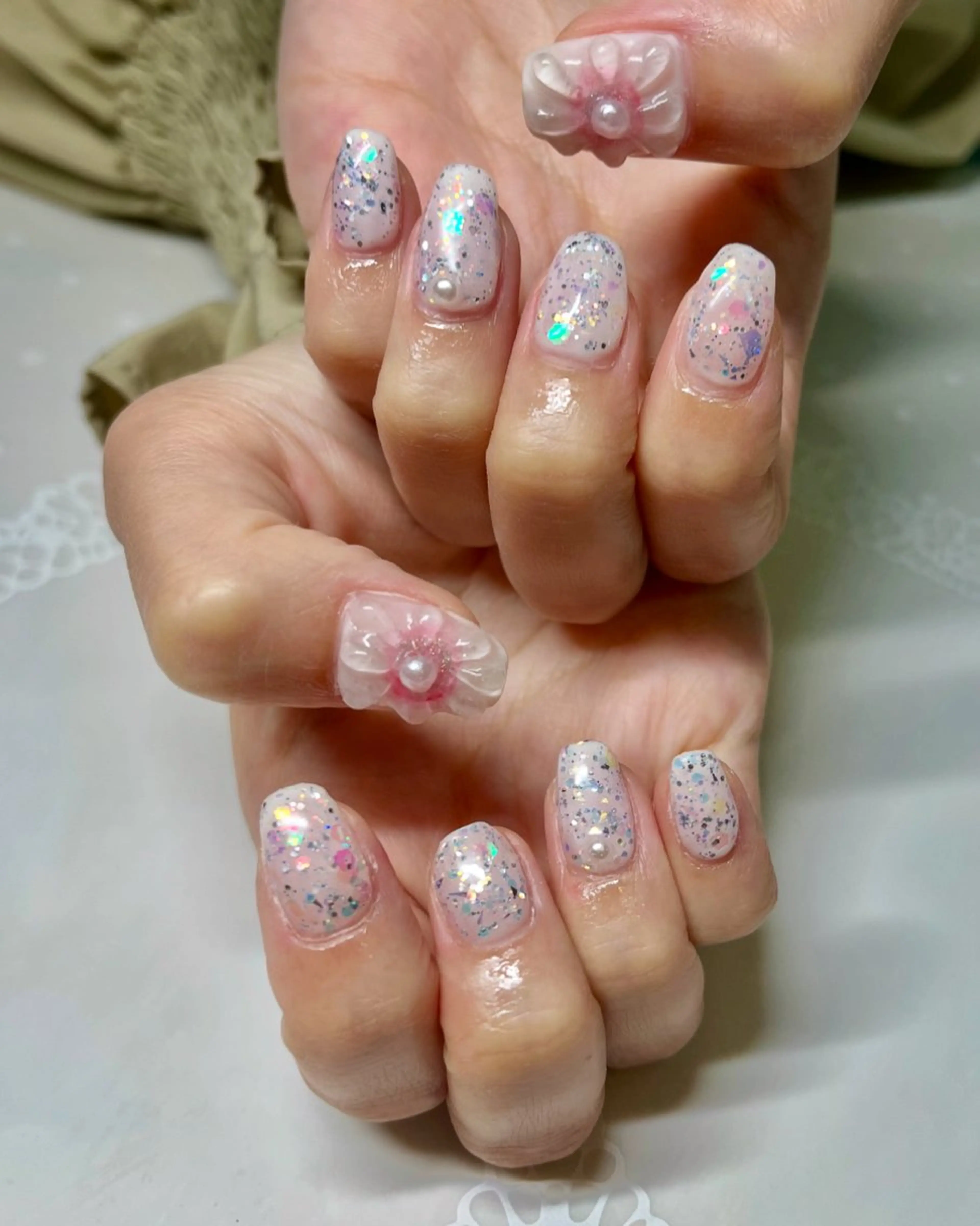 ネイル ハンドネイル 新宿ネイルサロン ジェミディローサ所属・新宿ネイルサロン ジェミディローサのネイルデザイン