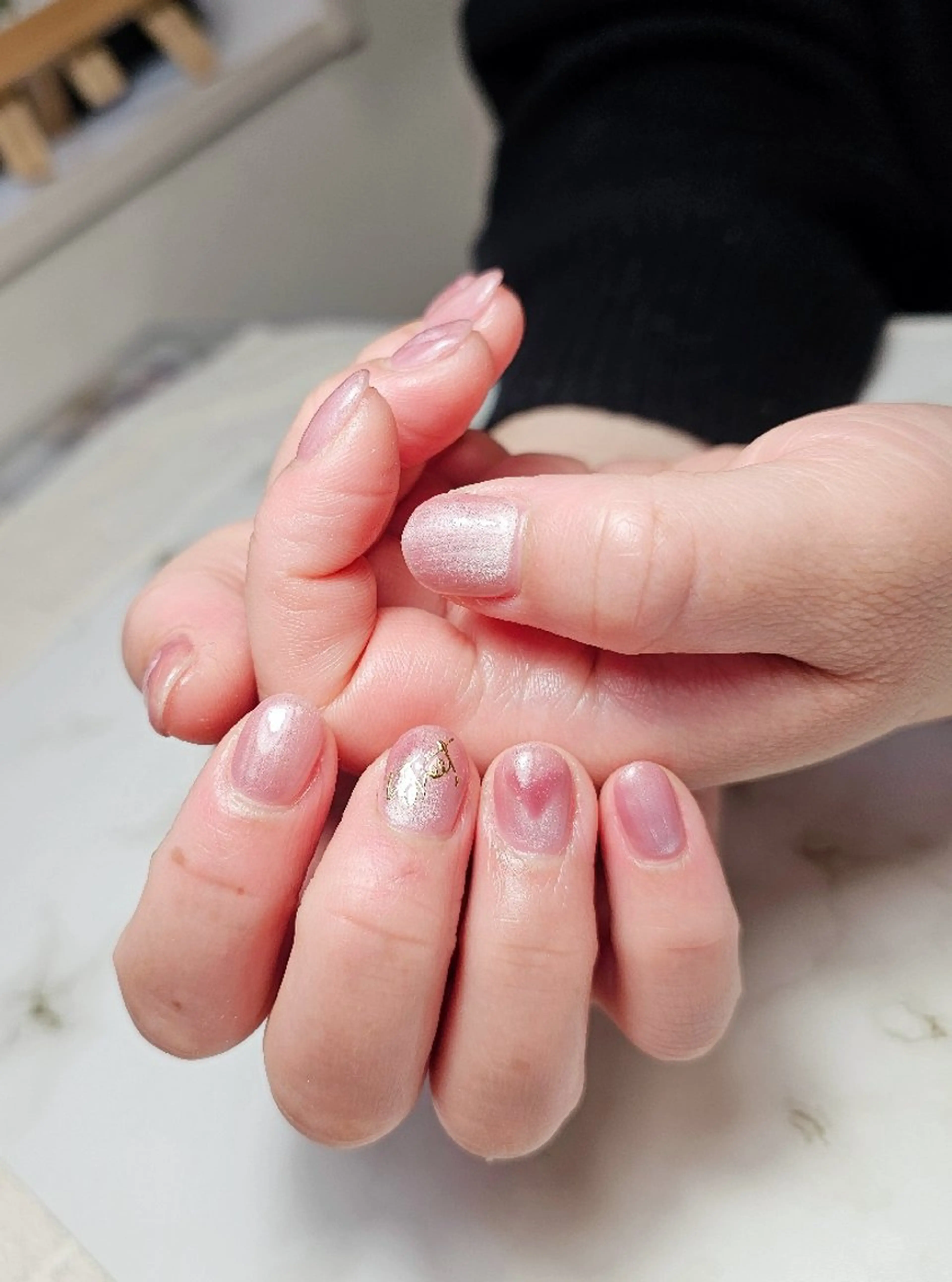 ネイル ハート Chika  Nail MIRAIのネイルデザイン