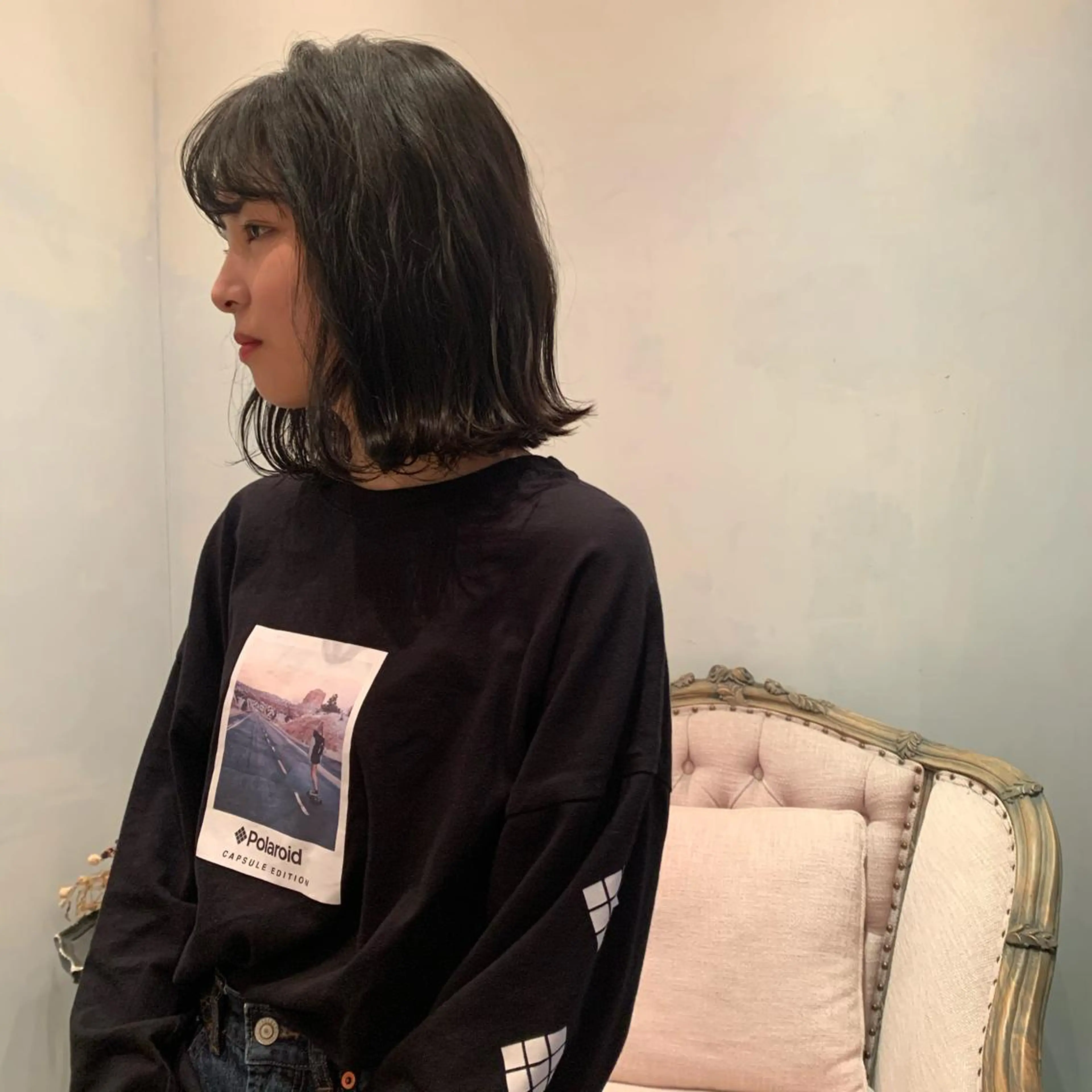 ショート カット ヘアカラー SAKINO. ベージュカラーのヘアスタイル