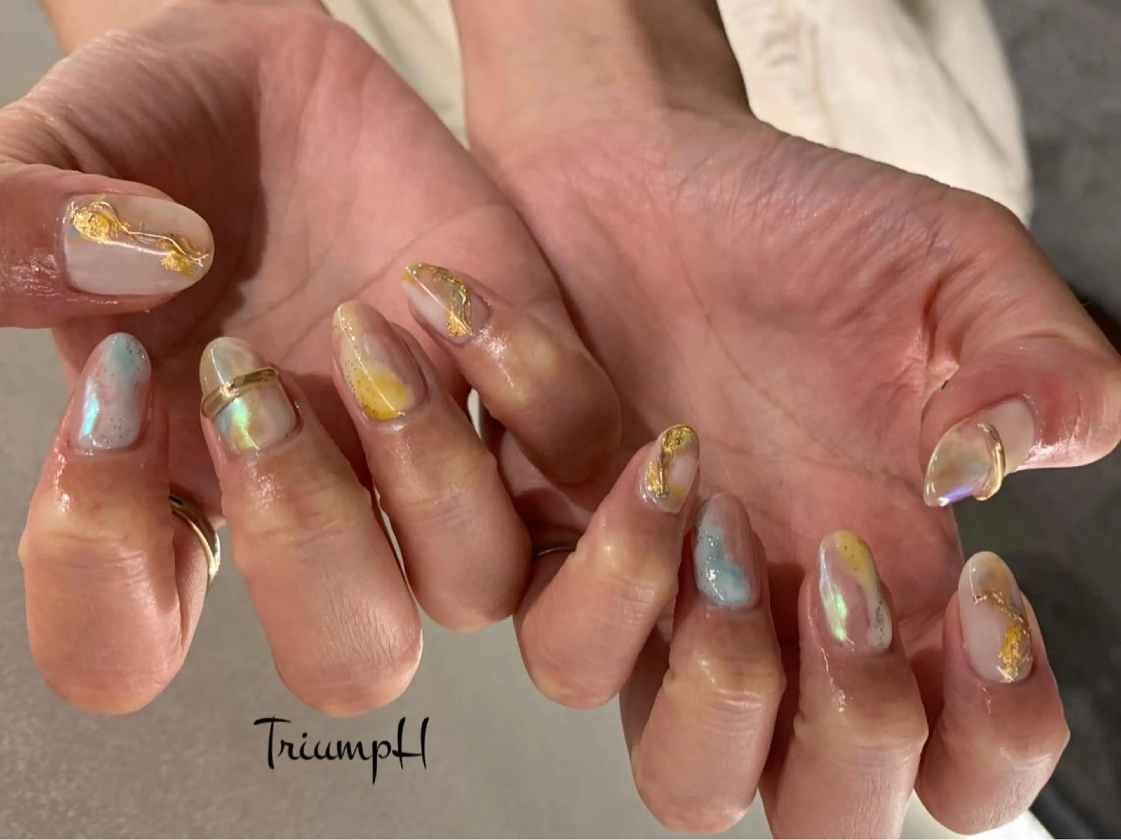 ネイル ニュアンスネイル Natsuko 🪼のネイルデザイン