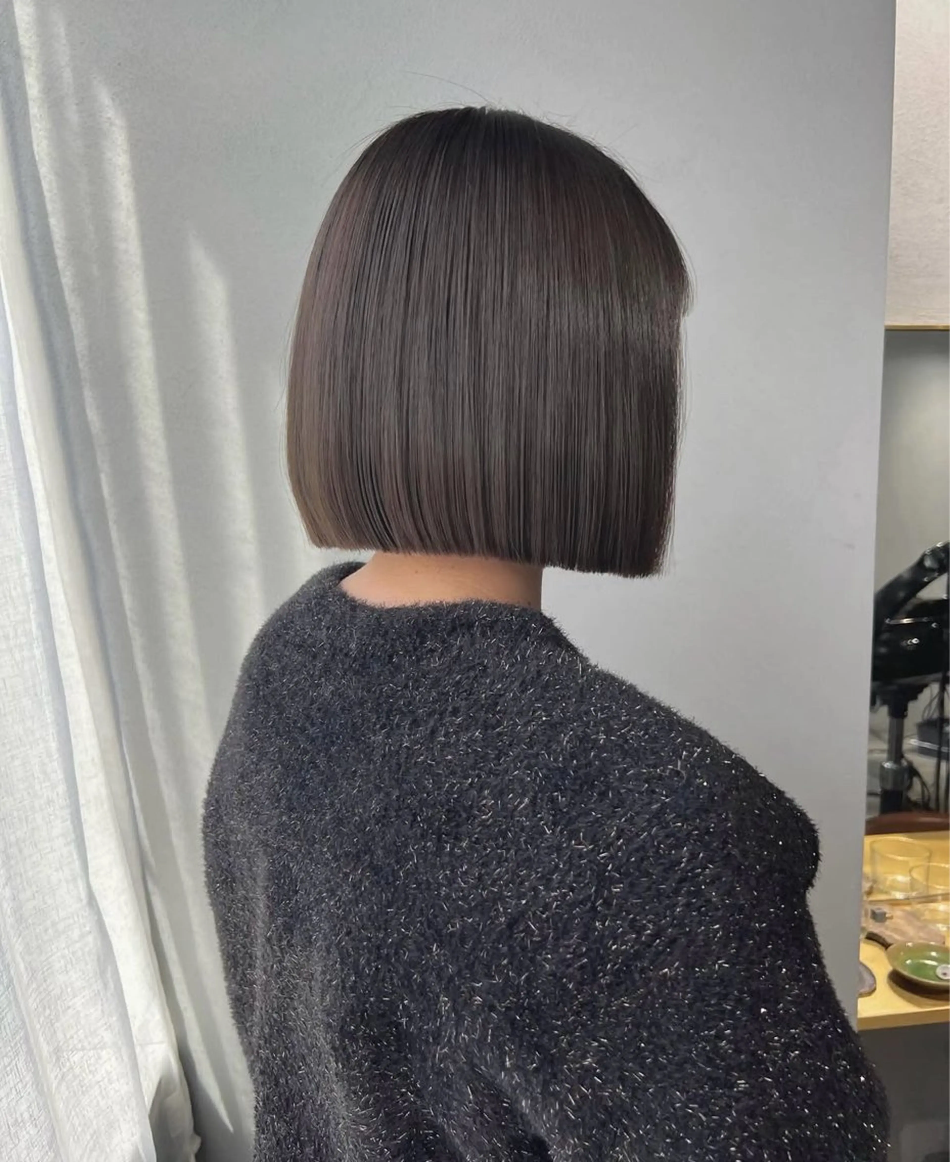 ショート カラー カット ヘアカラー トリートメント akane/ボブ /ブラウンベージュのヘアスタイル