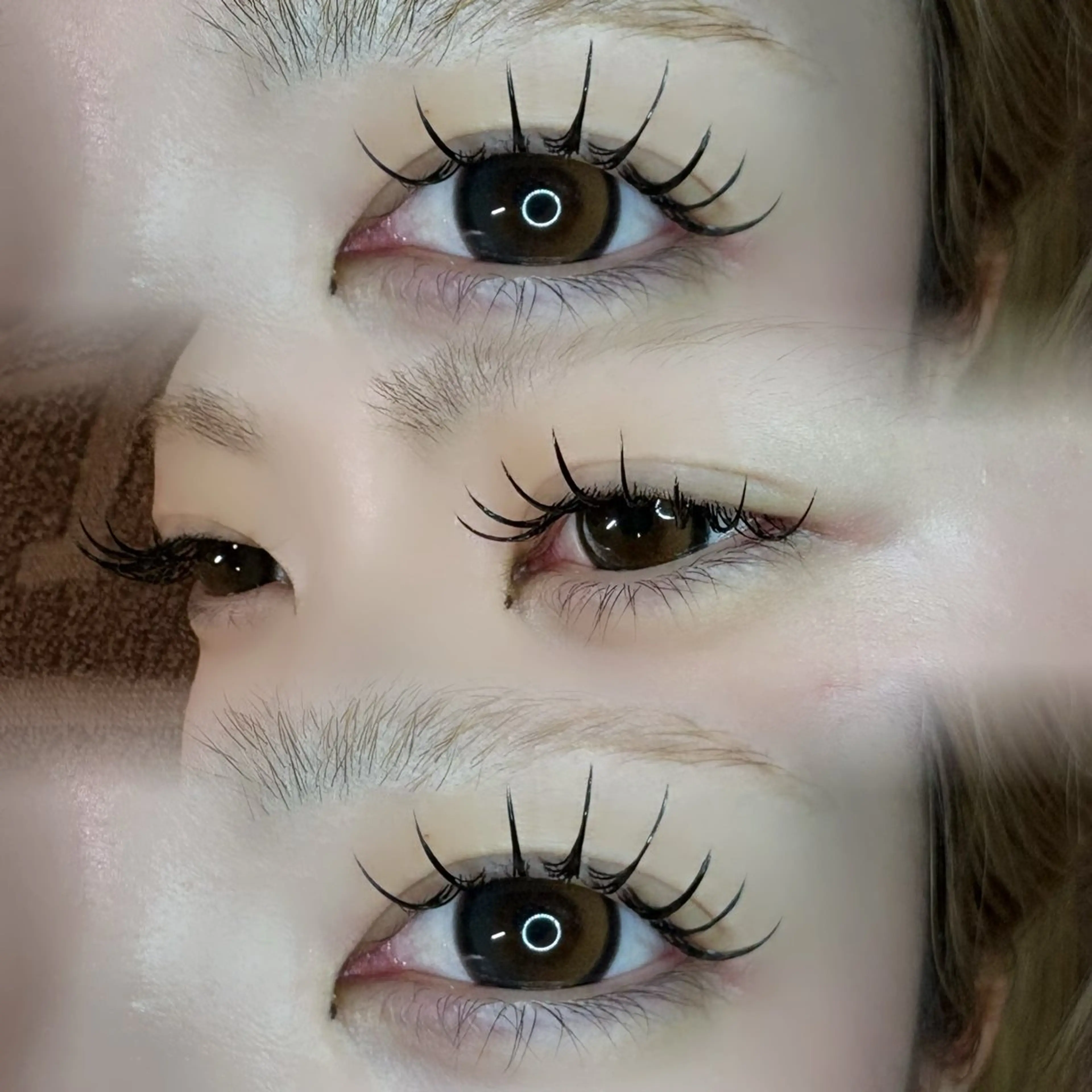 マツエク・マツパ フラットラッシュ マツエク Purasia. 佐々木のマツエク・マツパデザイン