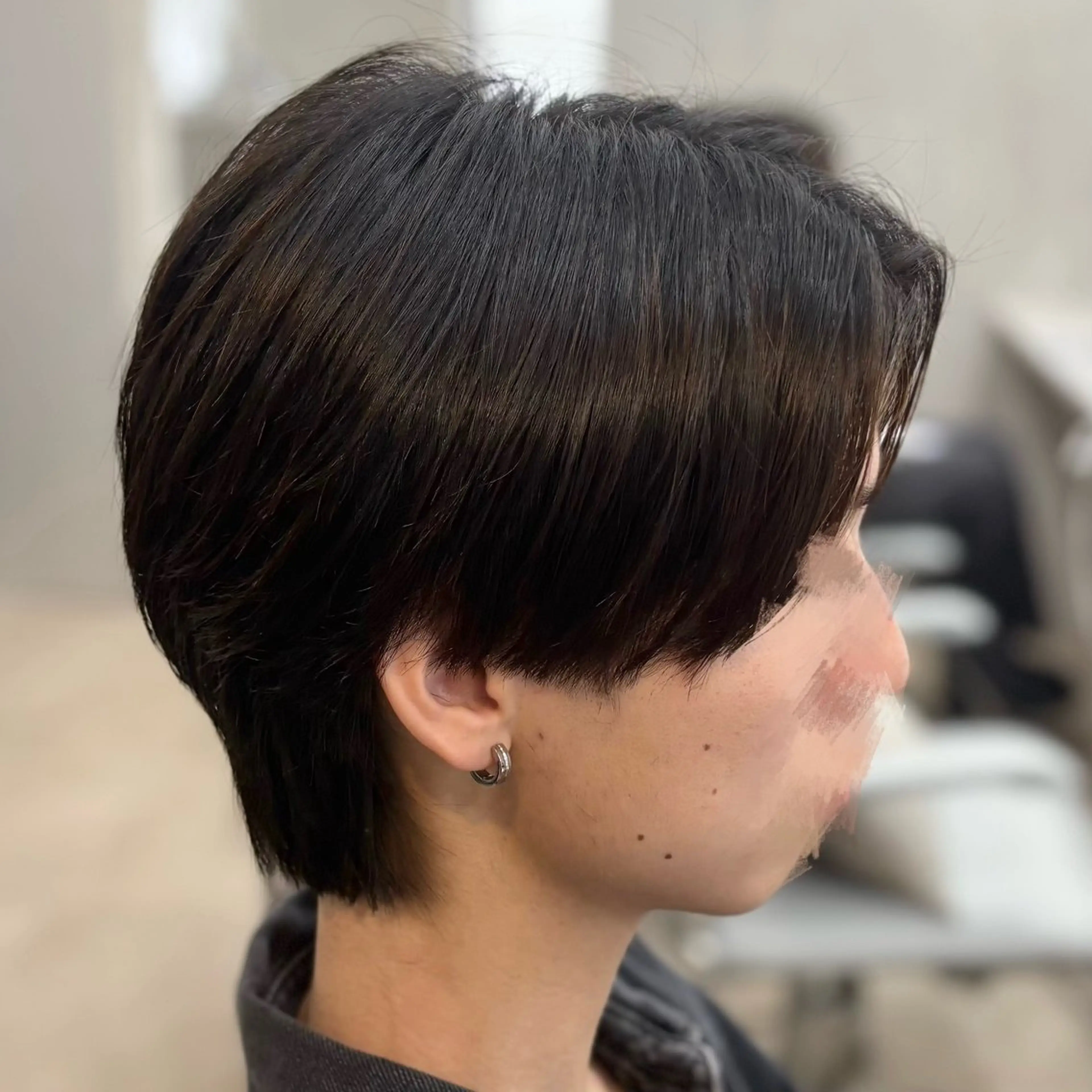 メンズ カット フェザーパーマ🦋 毛流れ🖤ayaneのヘアスタイル