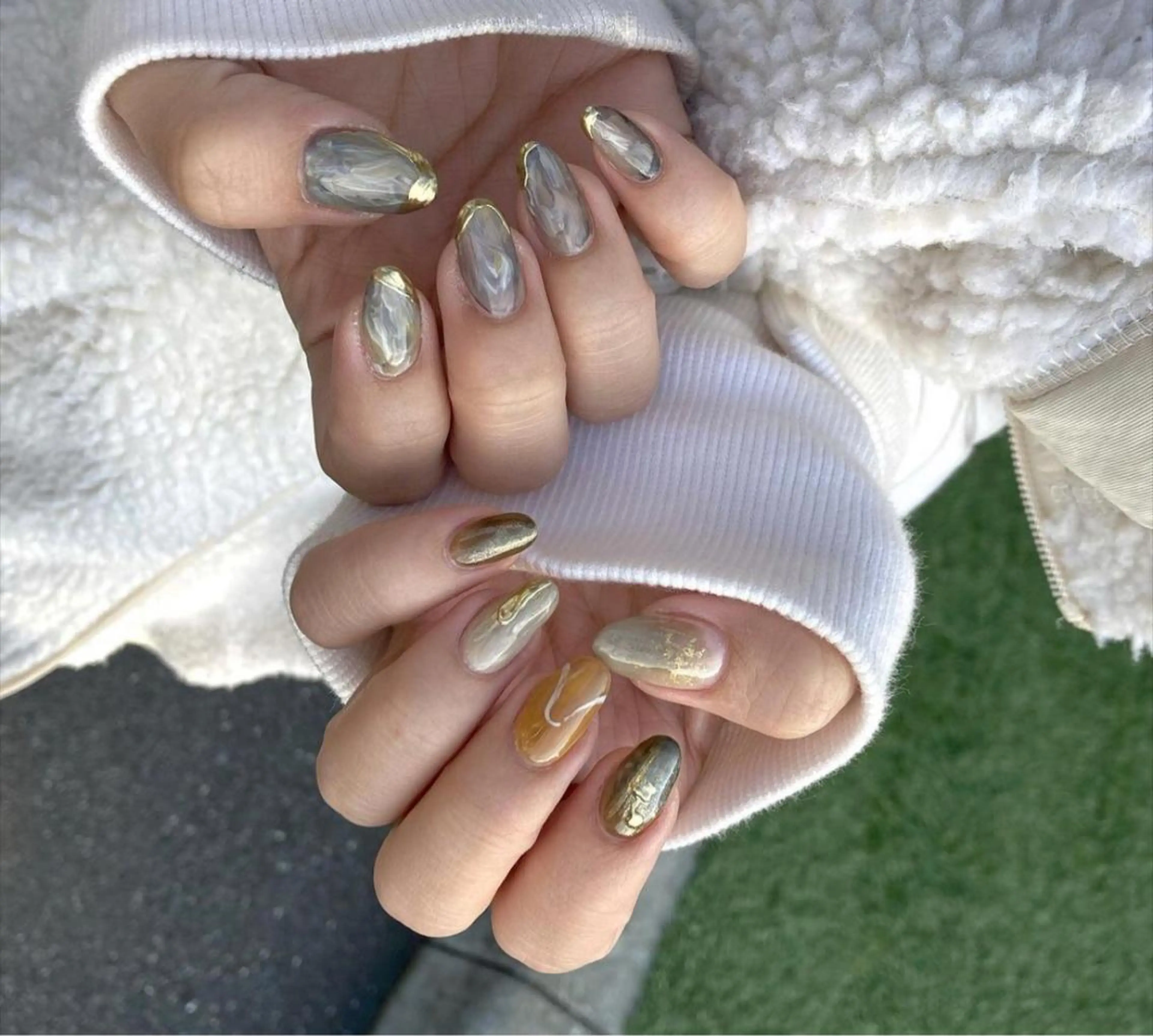 ネイル ﾐﾙﾌｨｰﾕ /Tomoeのネイルデザイン