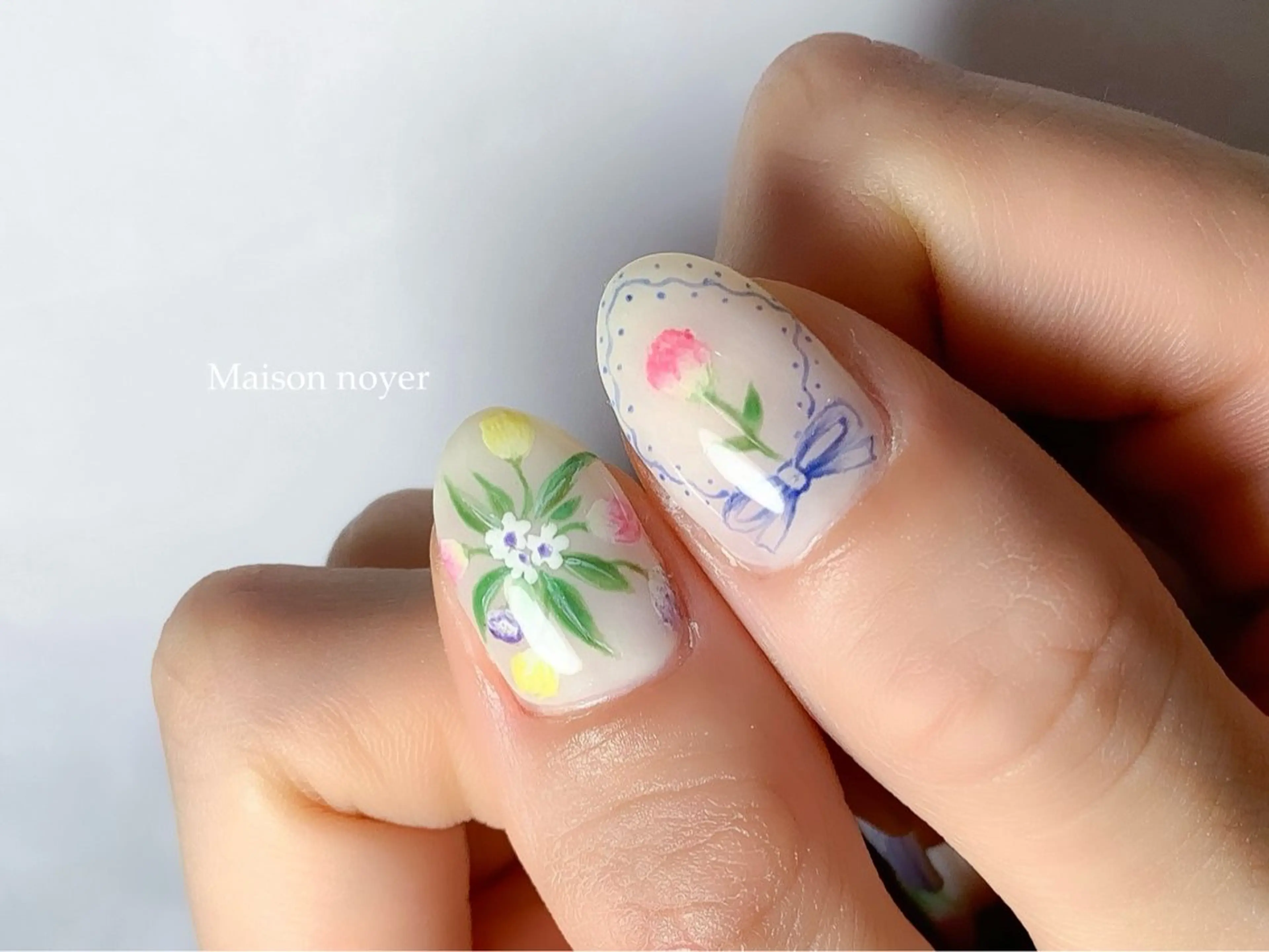 ネイル ハンドネイル Maison noyerのネイルデザイン