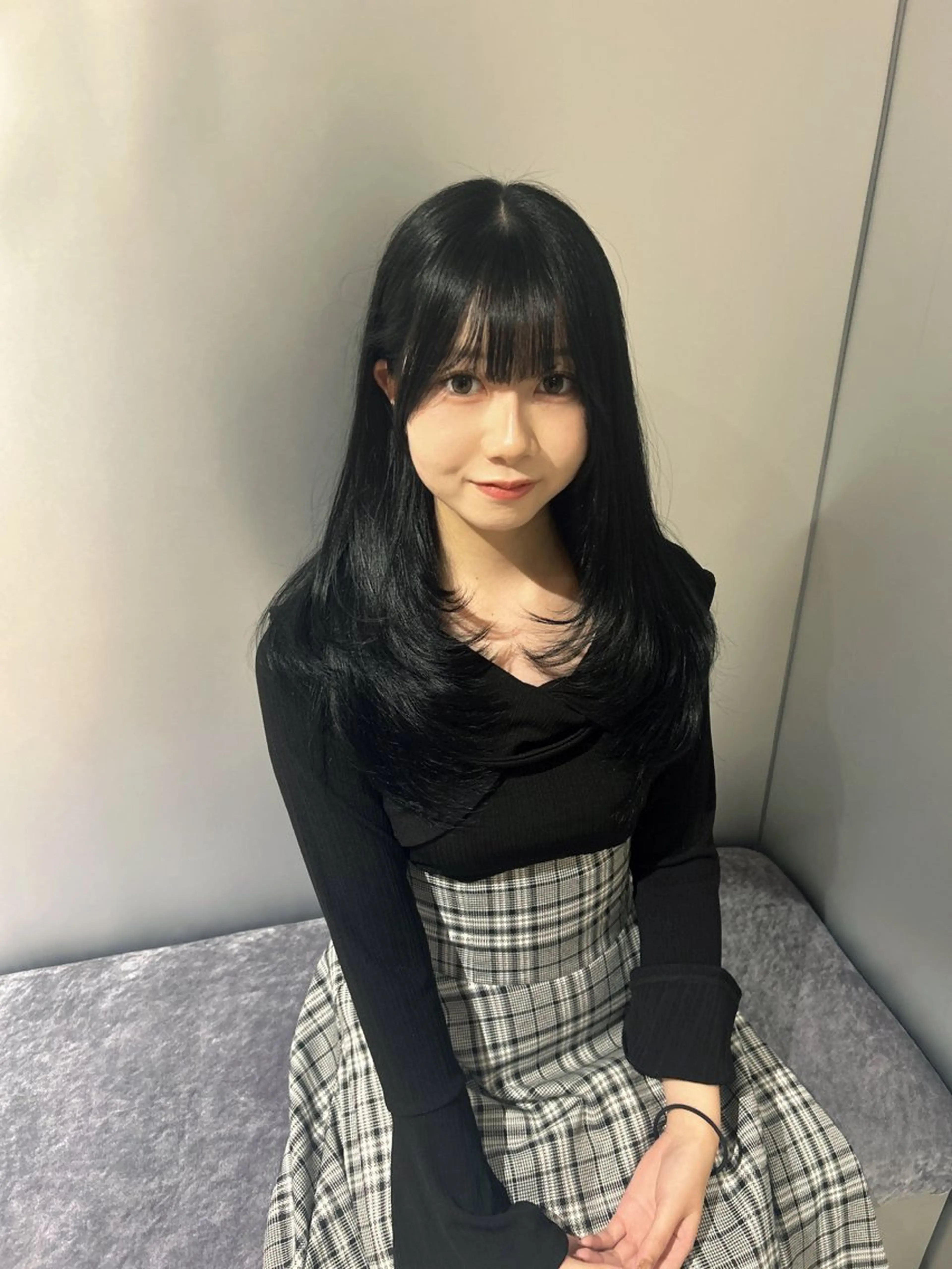 ロング カラー レイヤーカット/ 縮毛矯正🇰🇷早坂のヘアスタイル