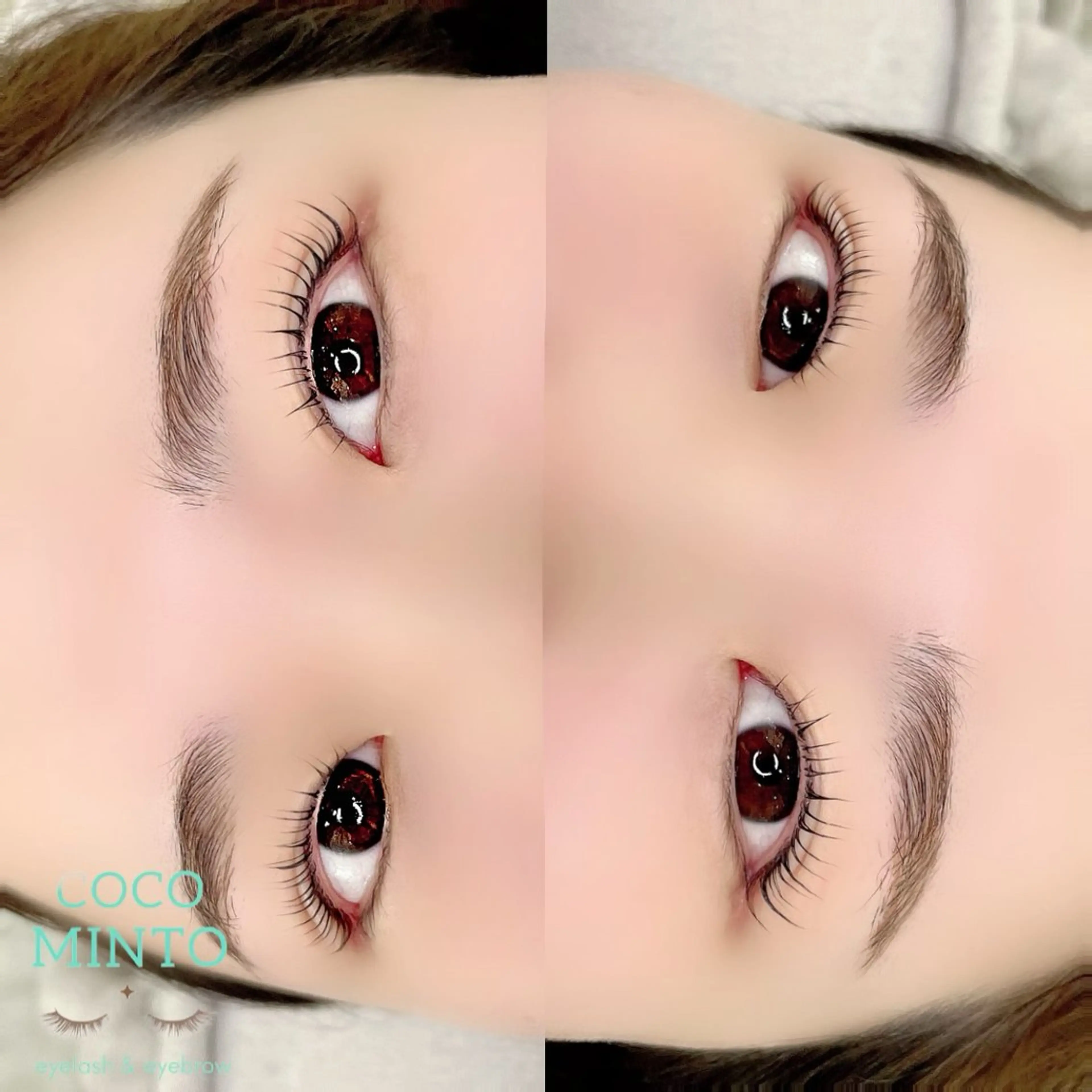 マツエク・マツパ CocoMinto Rie.Mのマツエク・マツパデザイン