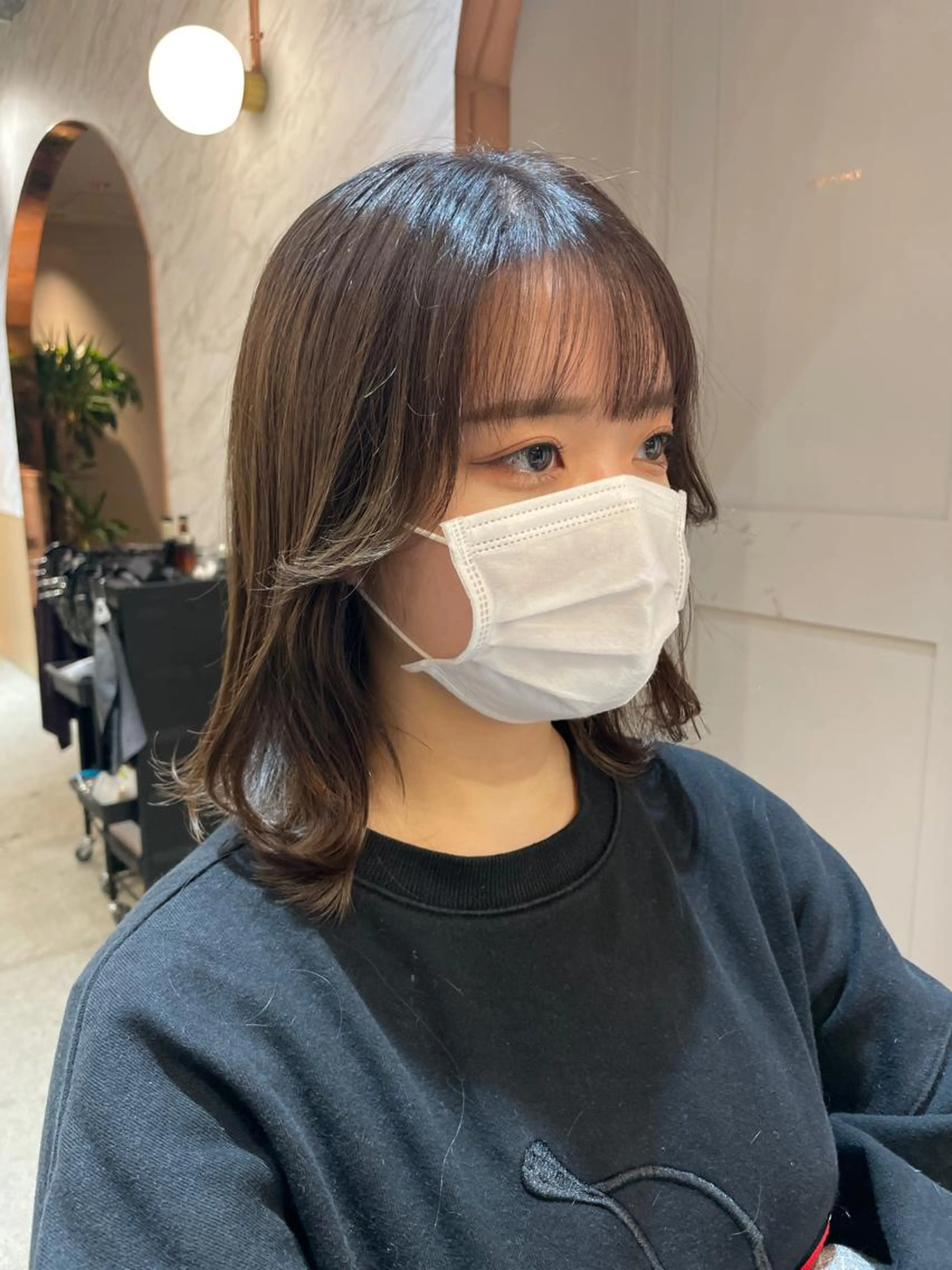 特別価格❣️前髪矯正＋カット＋トリートメント🫧の写真