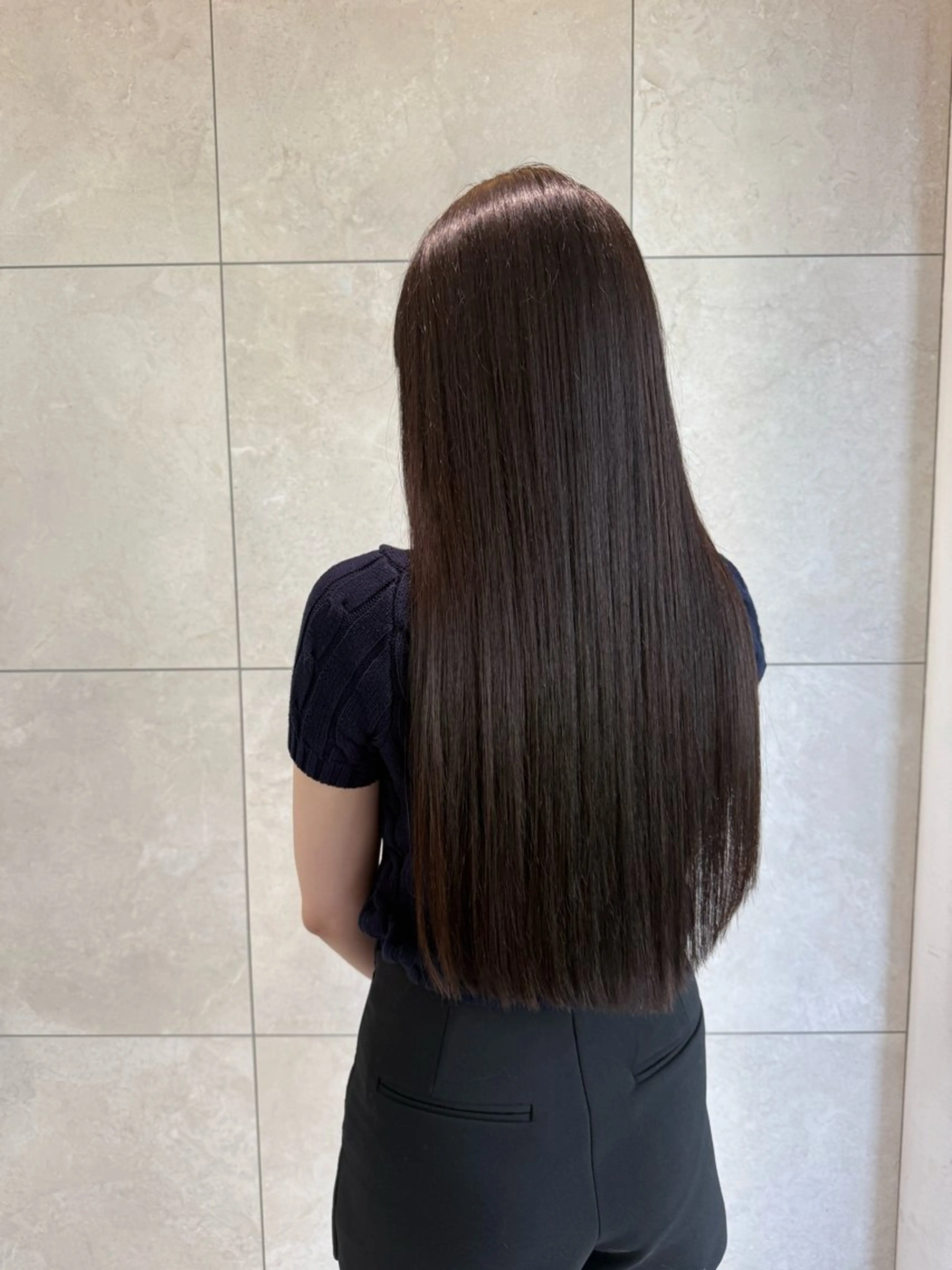 ロング 梅田美容室 SPADICユヅキ♠のヘアスタイル