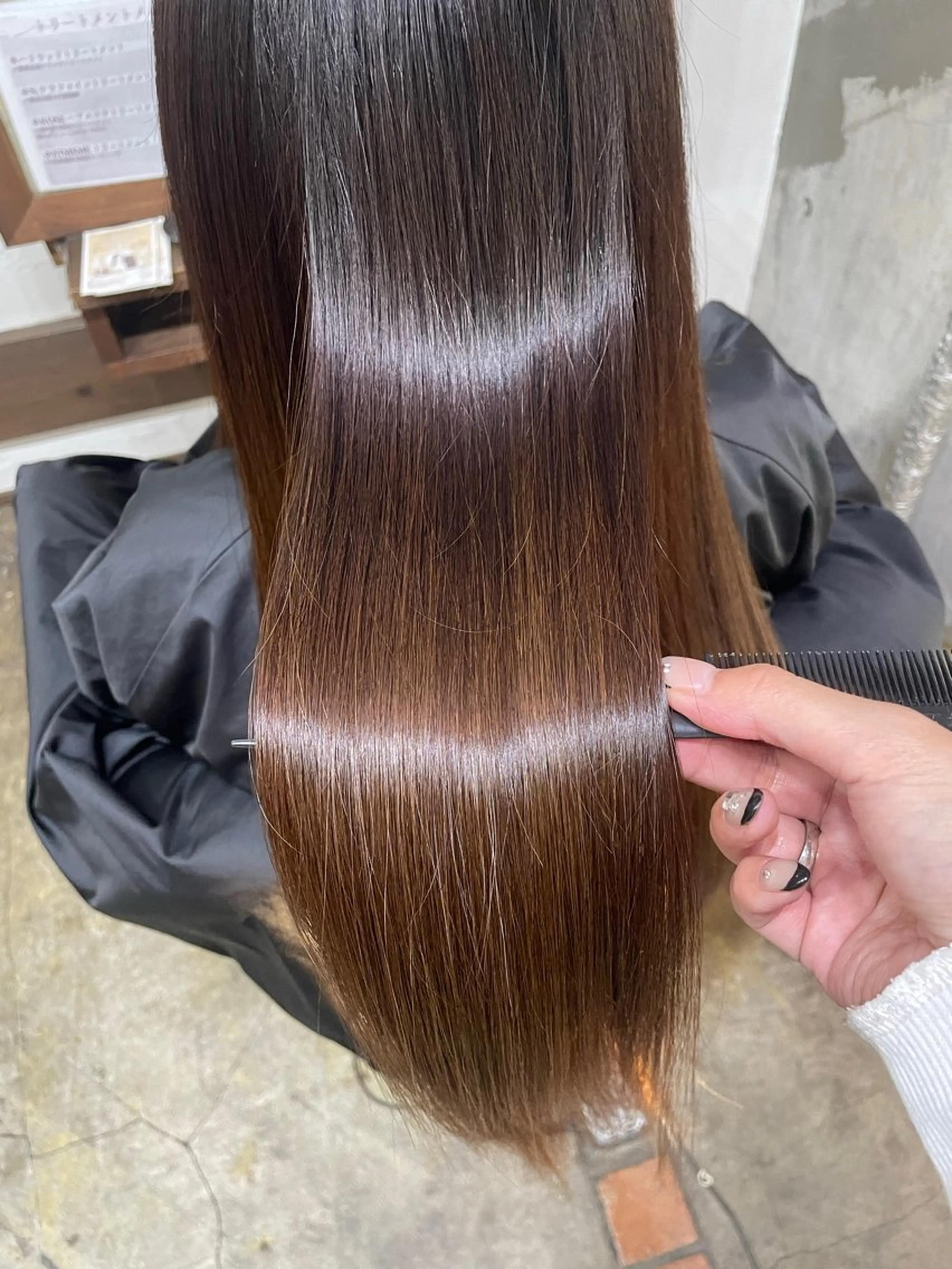 ロング Joliefille 高石店　かすみのヘアスタイル
