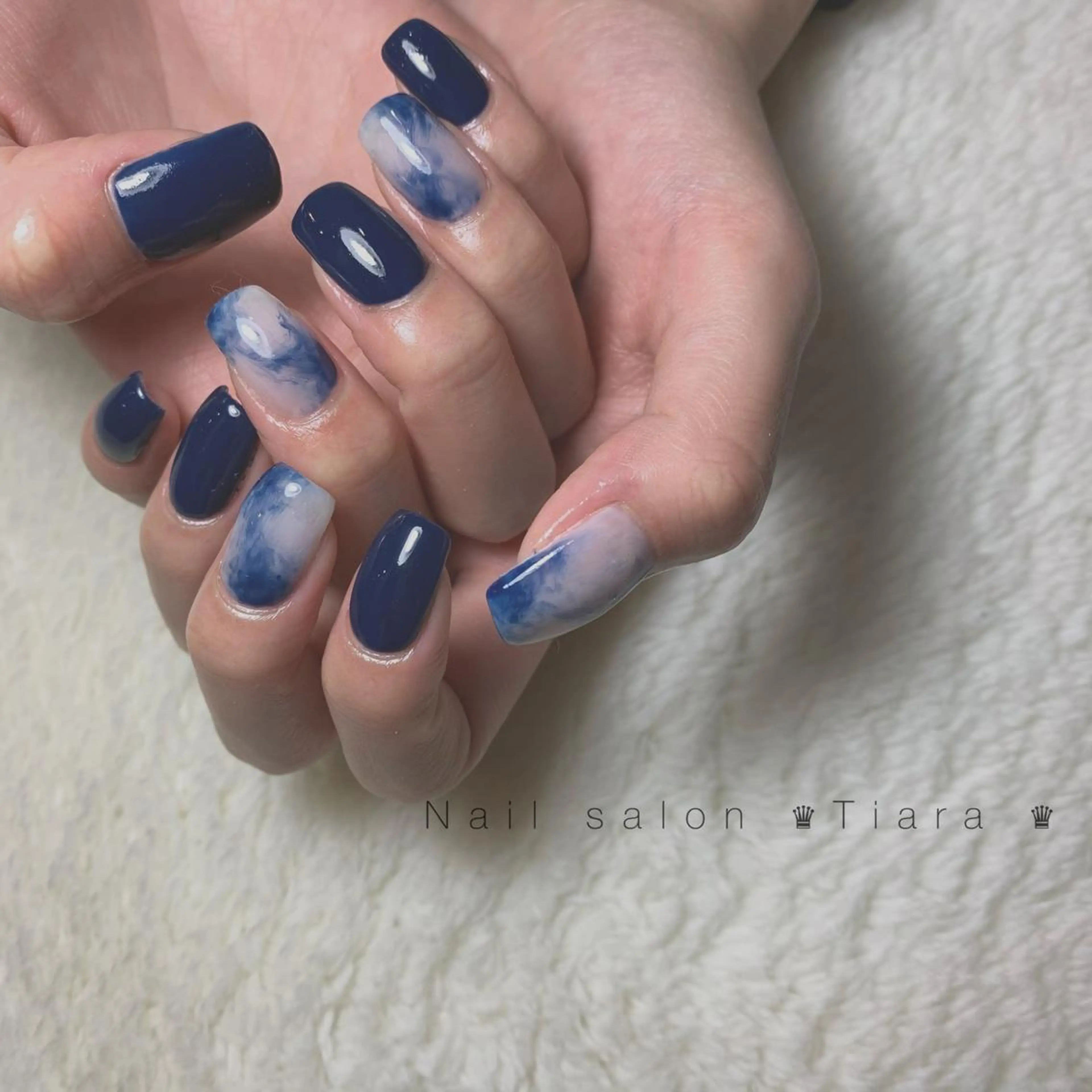 ネイル ハンドネイル Tiara♛ティアラ 山口くるみのネイルデザイン