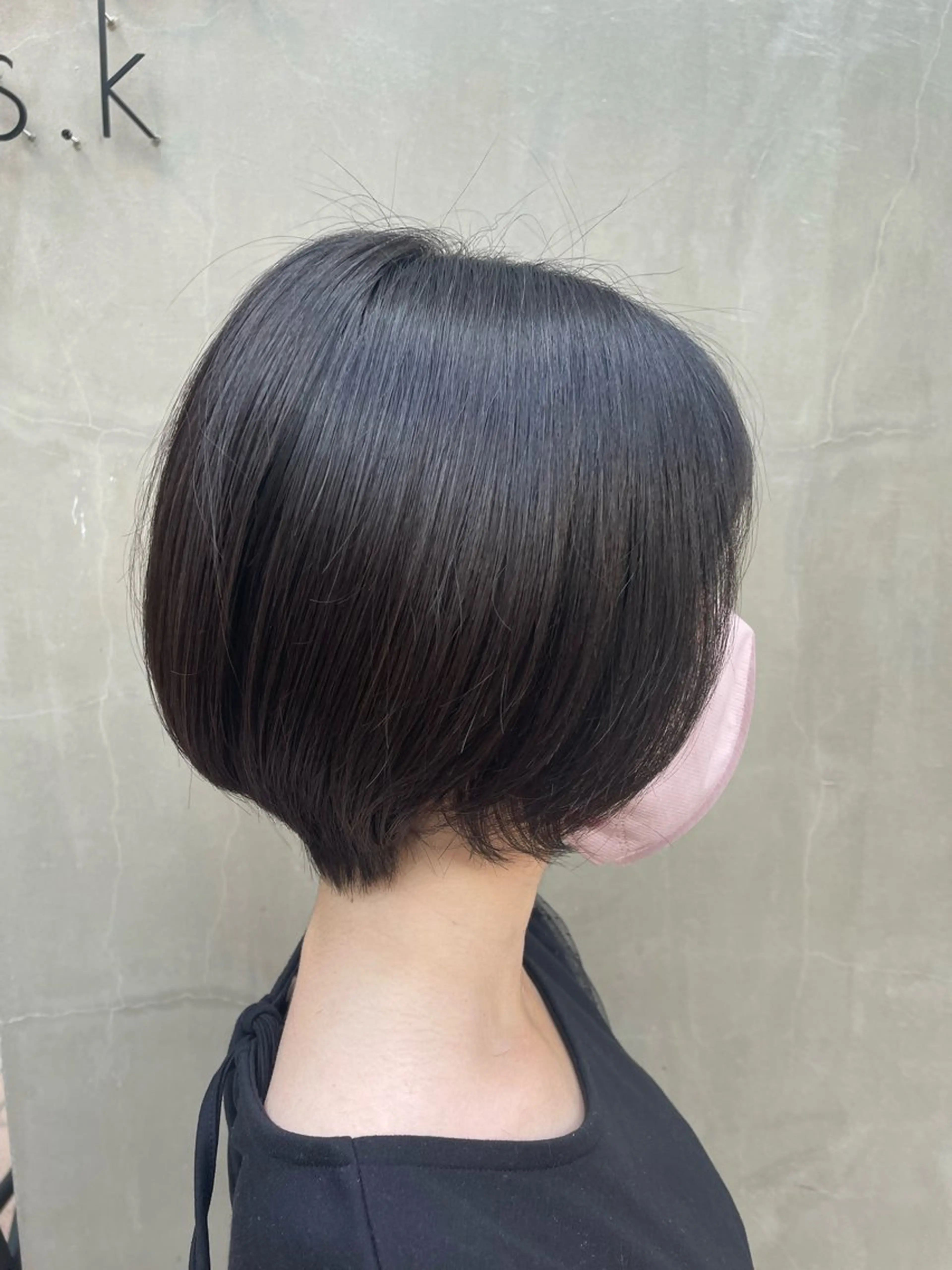 ショート VISAGE ba.sk 金子詩帆のヘアスタイル