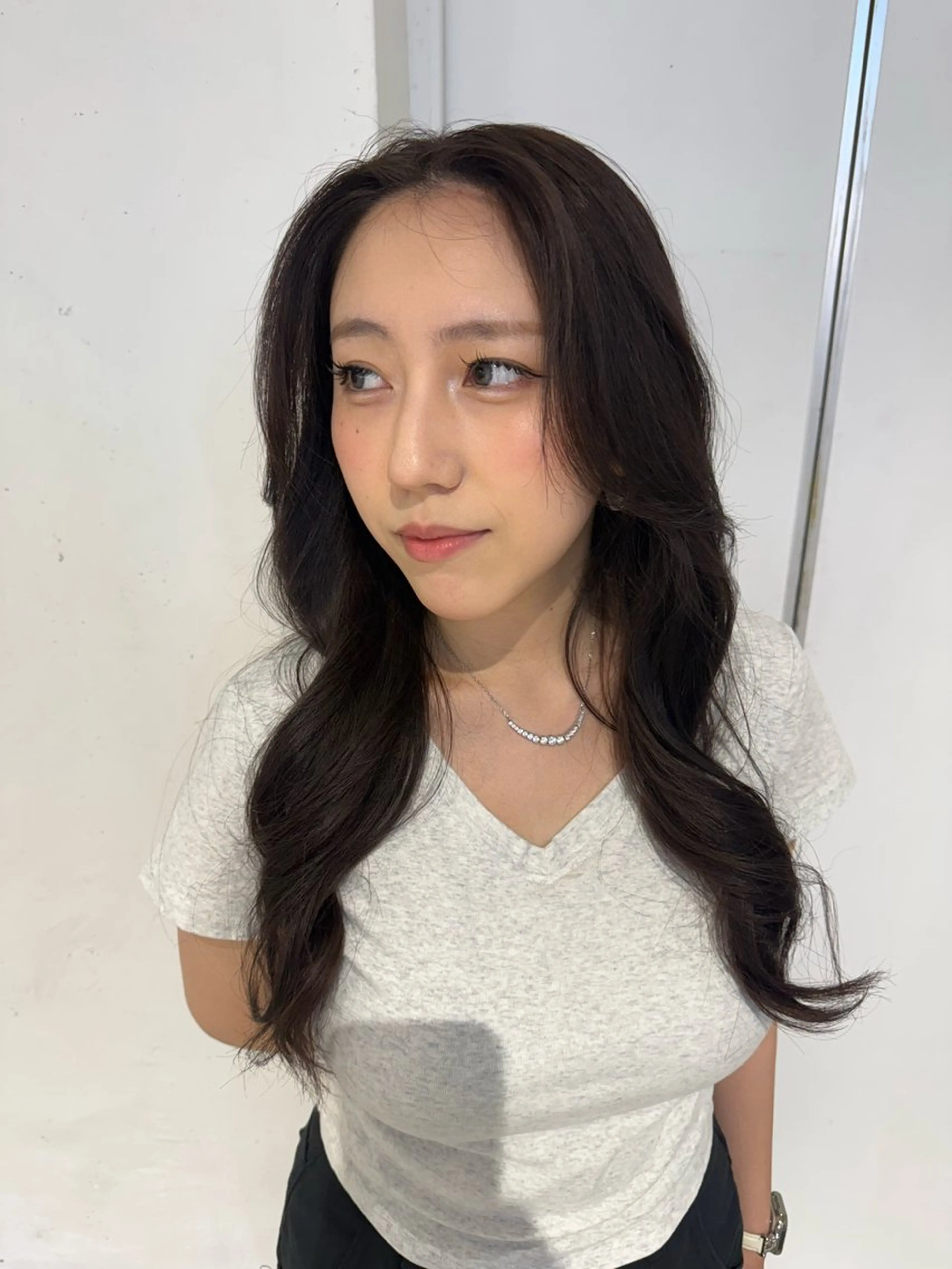 セミロング カラー デザイン/レイヤーカ ット🪐˚⌖MIHOのヘアスタイル