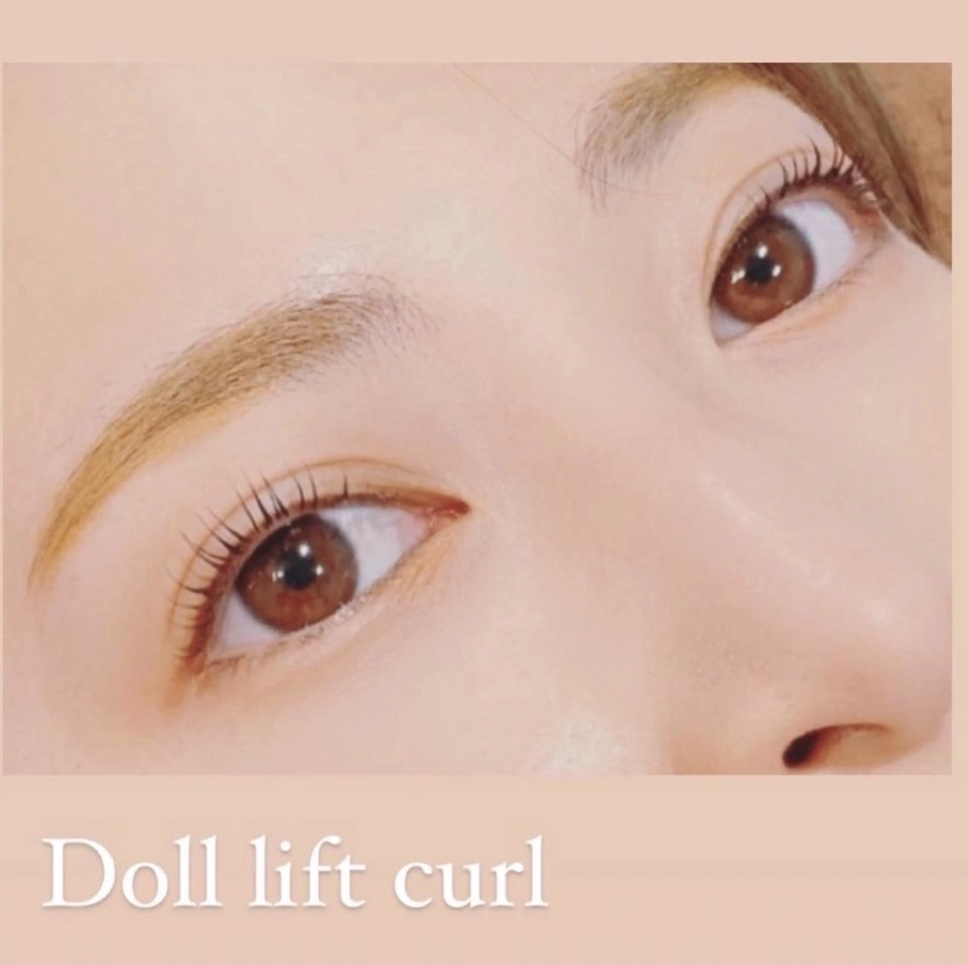 🌙❤︎まつパ&アイブロウ❤︎🌙美まつパ“ドールリフトカール”+似合わせアイブロウ❣️の写真