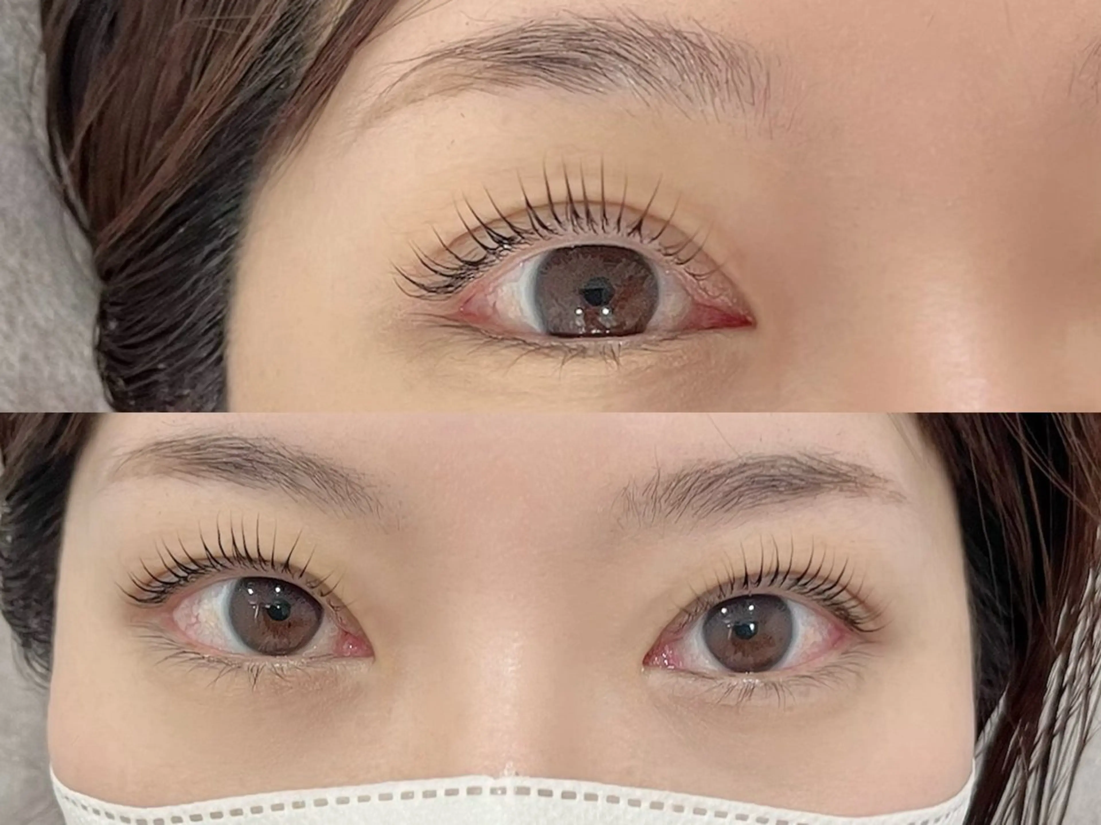マツエク・マツパ パリジェンヌラッシュリフト まつげパーマ 一重×まつ毛パーマ coral 川口美月のマツエク・マツパデザイン
