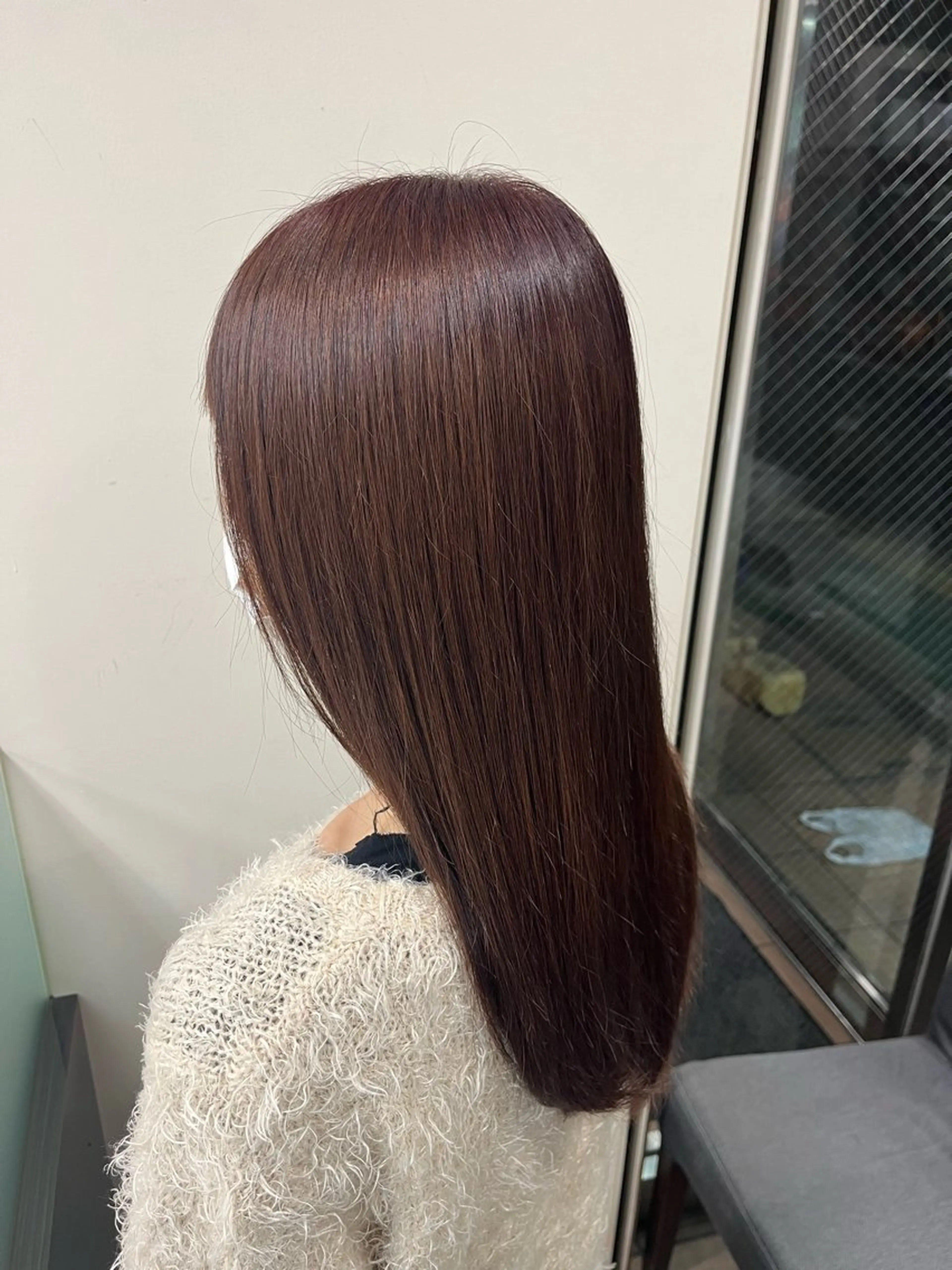 ロング カラー ☘️上村 ☘️髪質 改善/透明感カラーのヘアスタイル