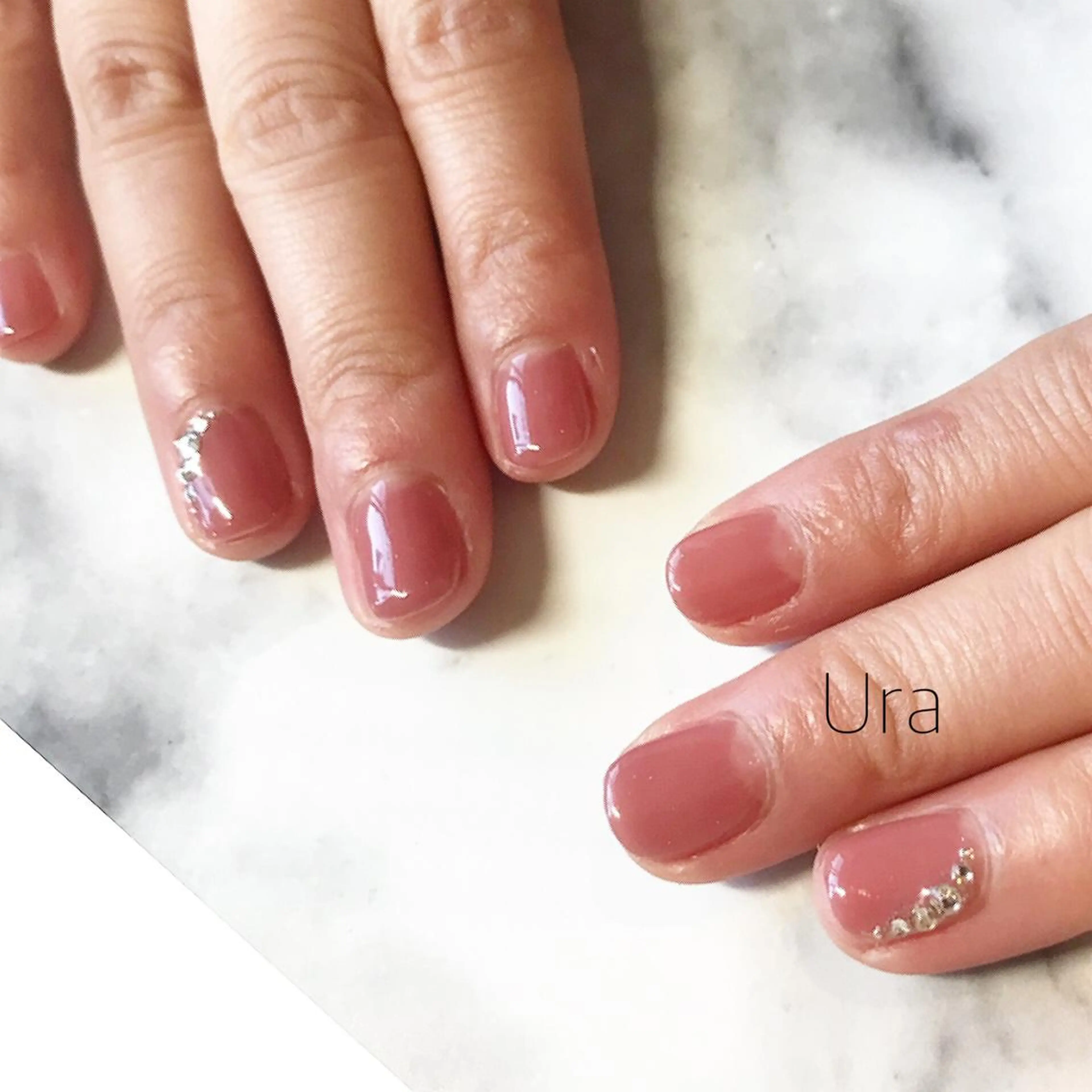 ネイル ワンカラーネイル UrakoNail 《nail》のネイルデザイン