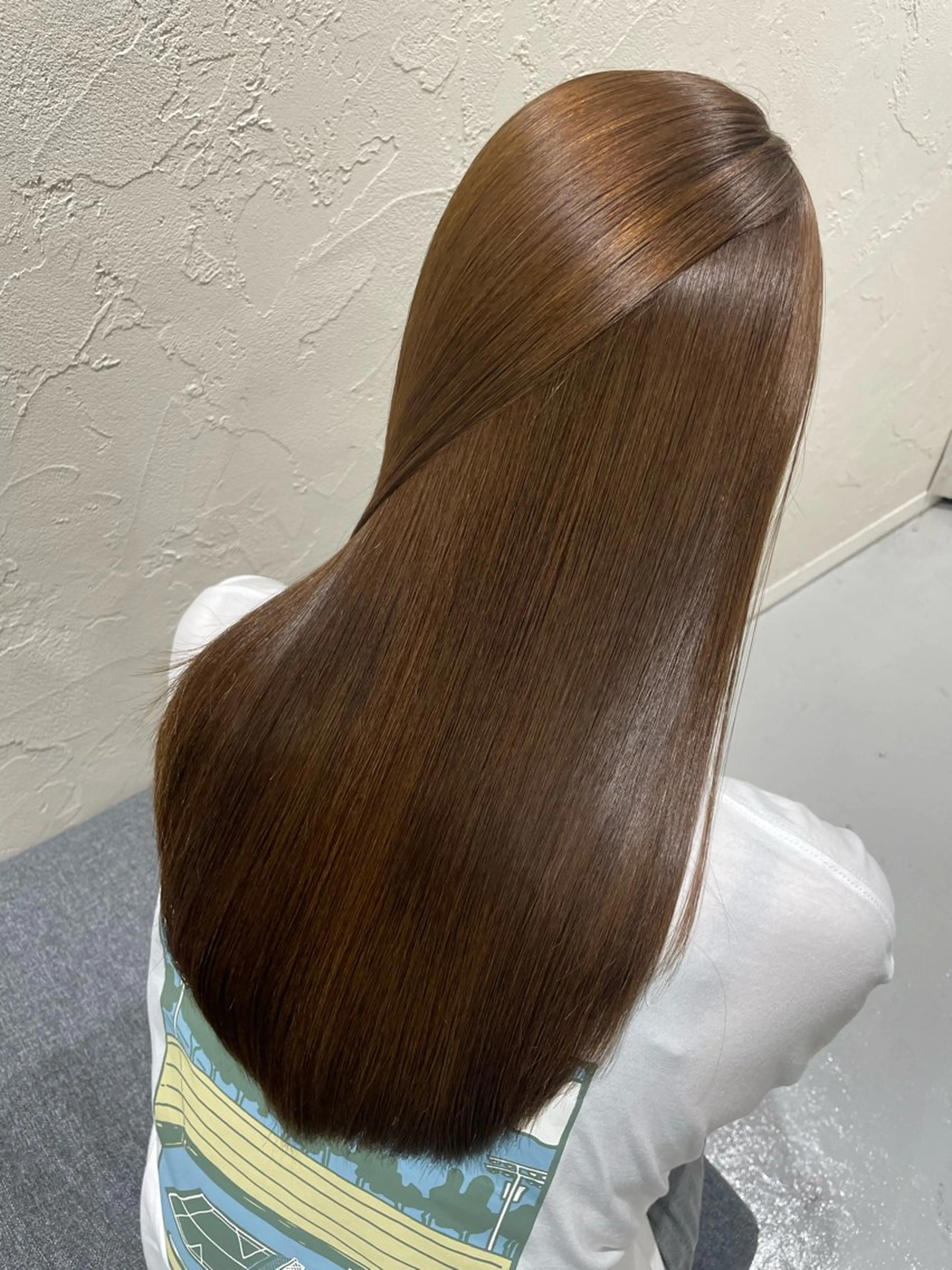 ロング ヘアカラー トリートメント 永井龍🫧金山🫧 徒歩1分🚶のヘアスタイル