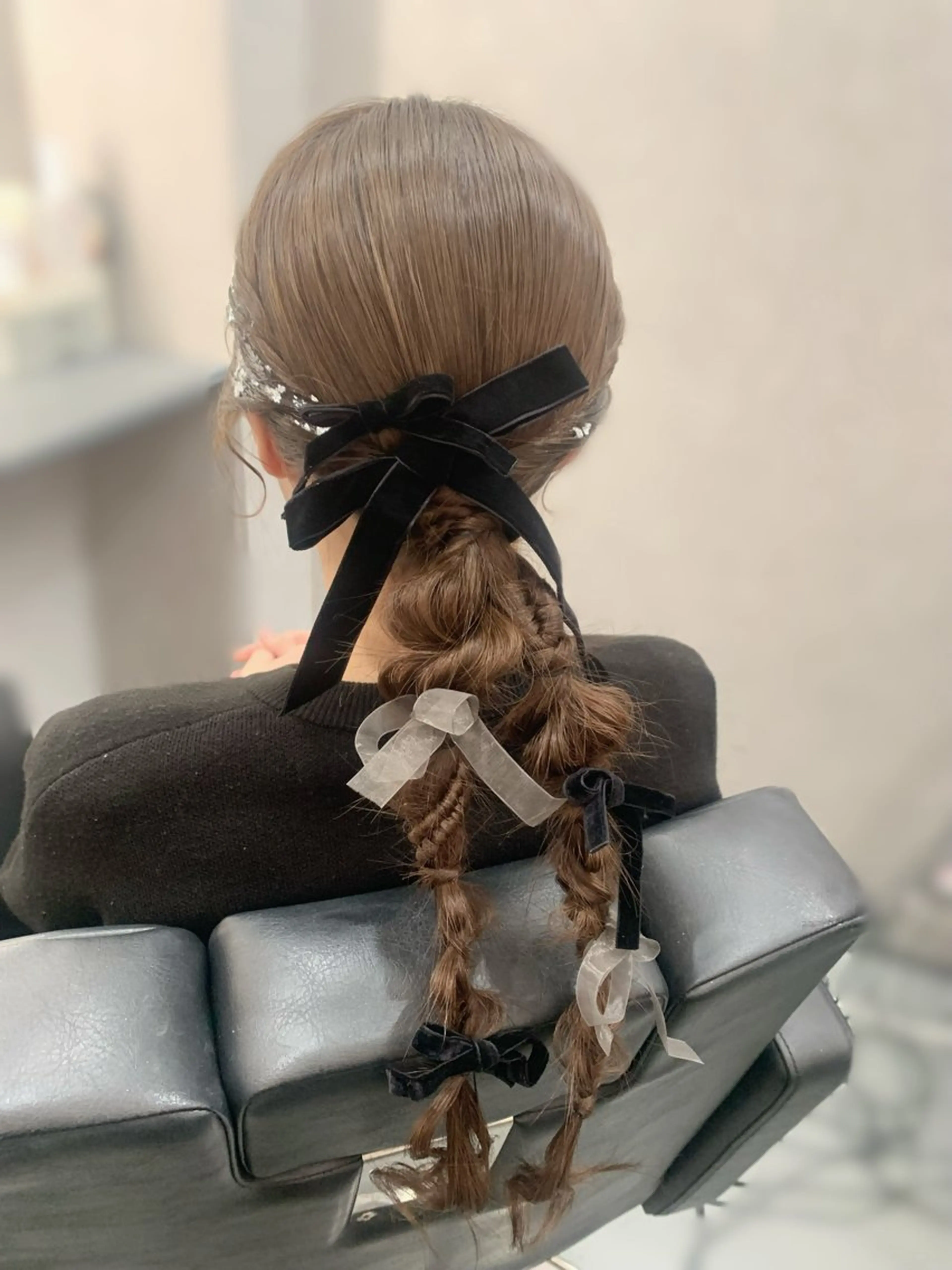 ヘアアレンジ ヘアセット 中川 沙里のヘアスタイル