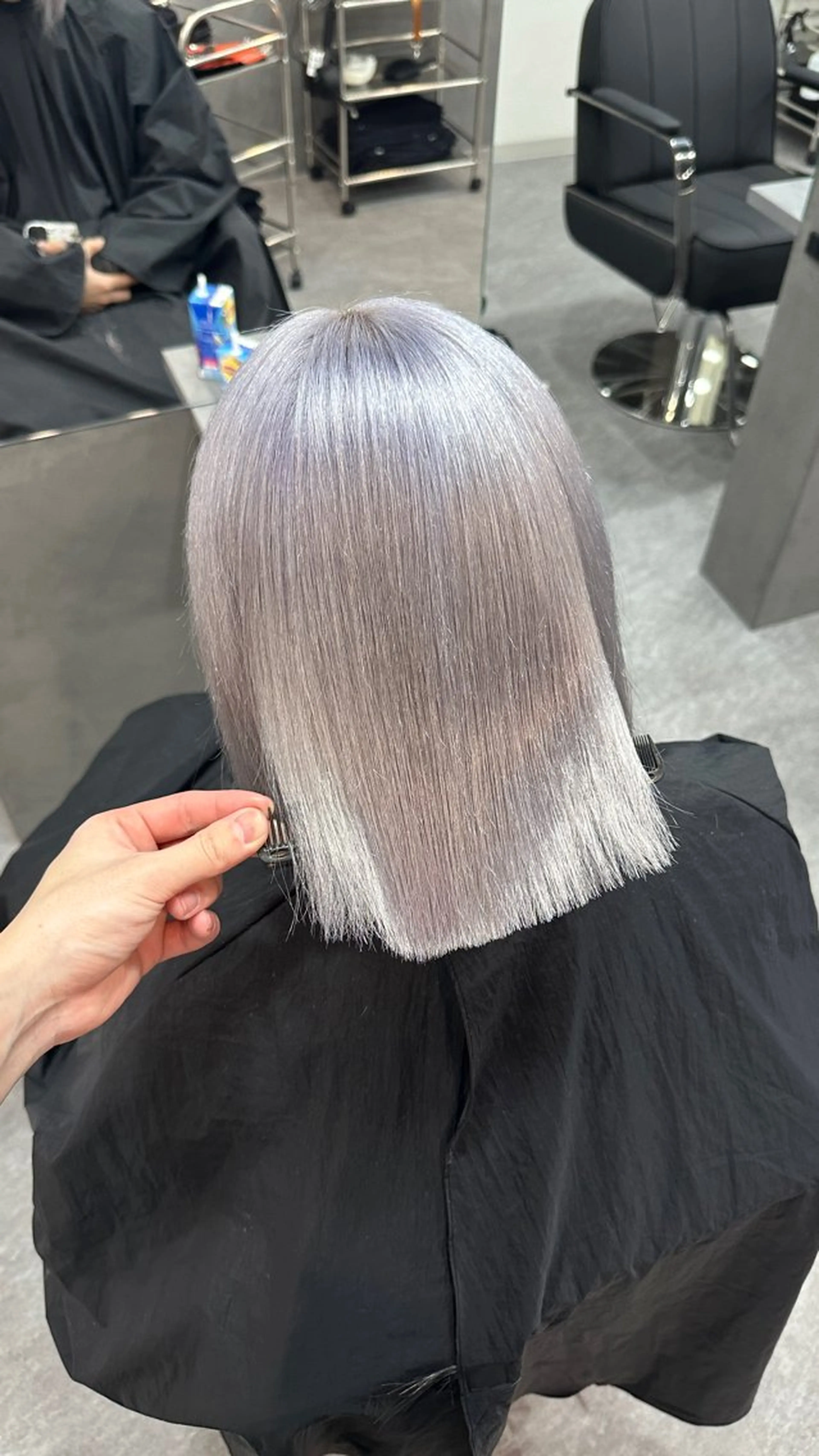 ミディアム カラー ヘアカラー 🩵ニュアンスカラー 🩵ブリーチ/RENのヘアスタイル