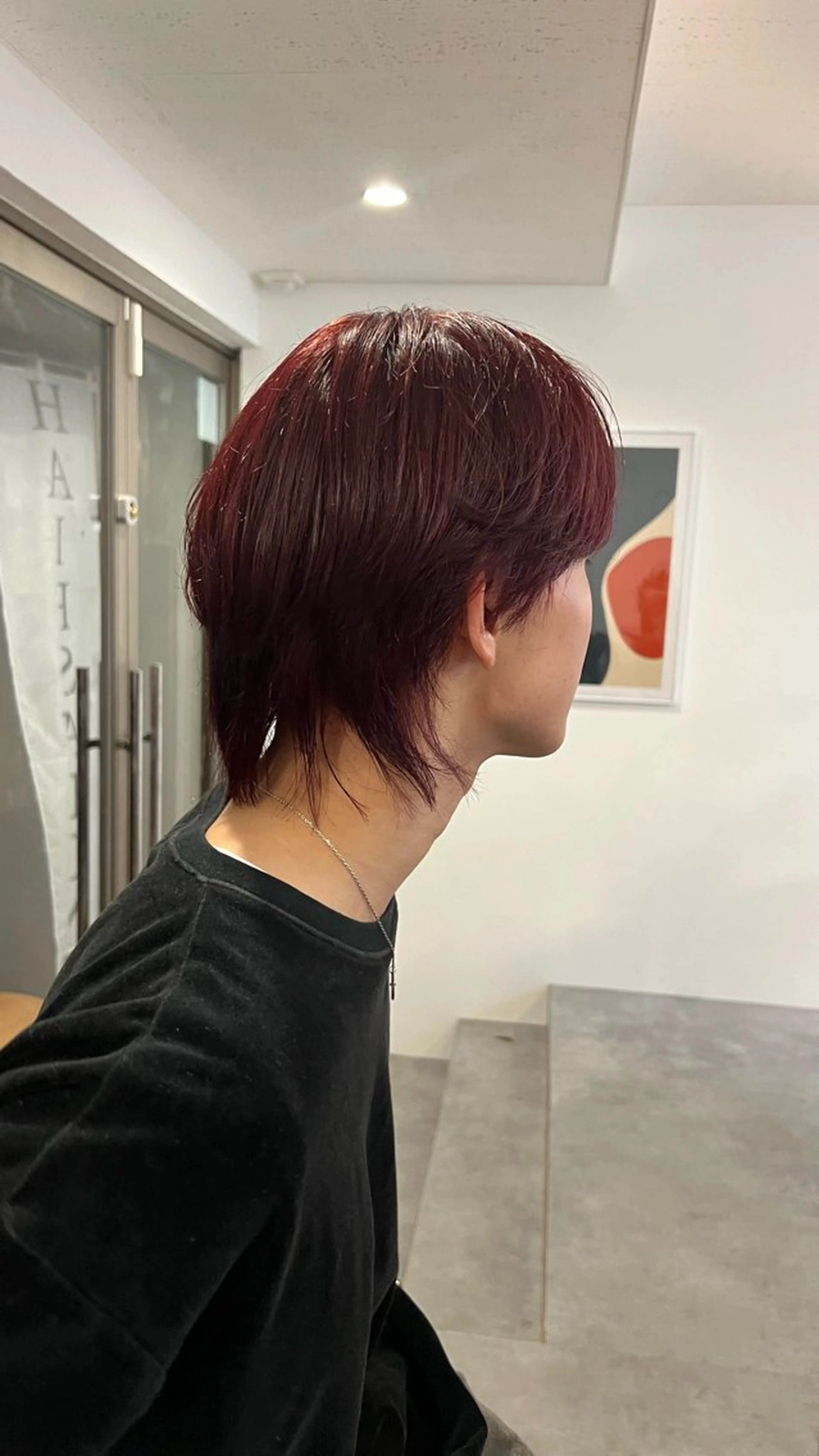 カラー メンズ ヘアカラー 💞ガーリー/艶カラ 金沢駅 yui 🪄のヘアスタイル