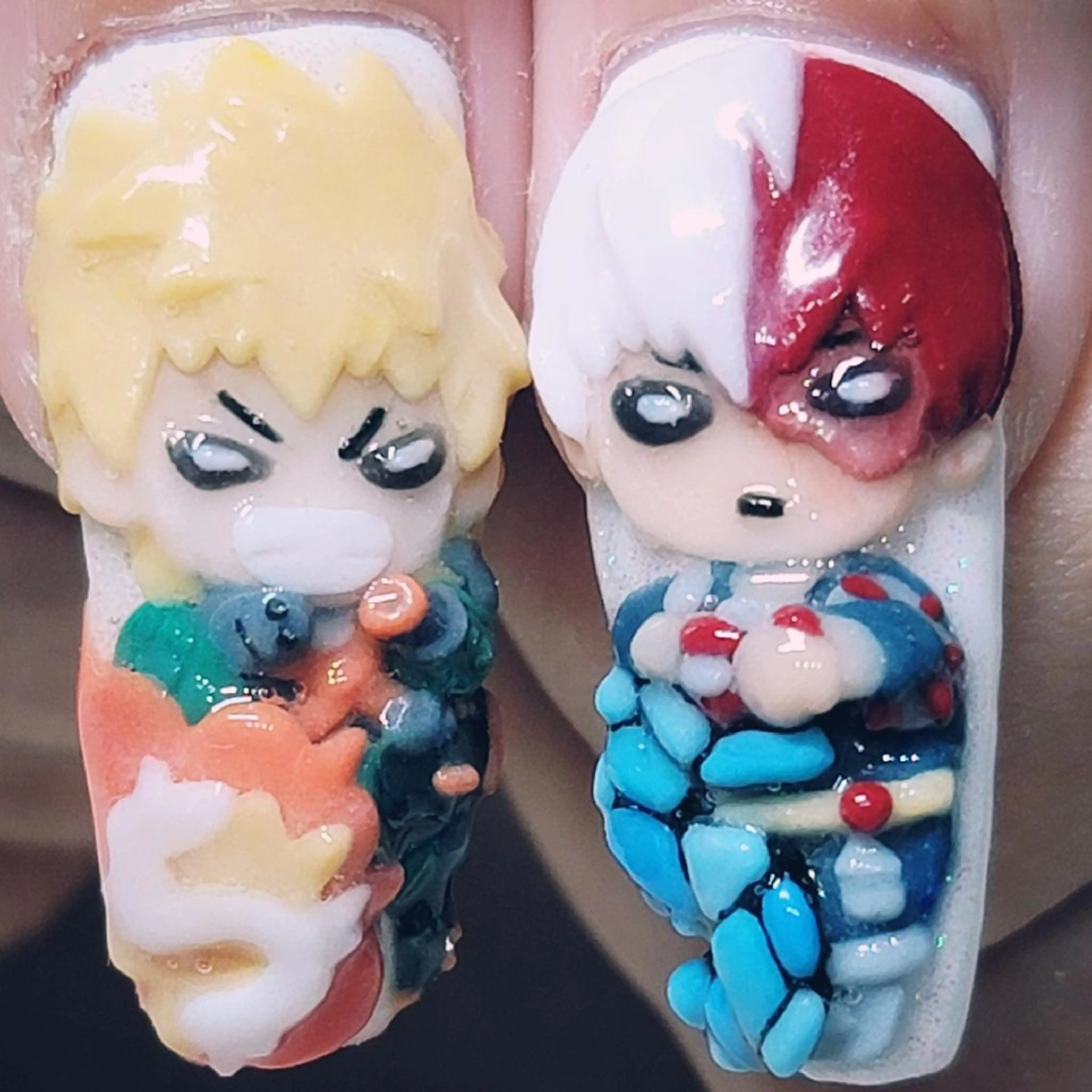 ネイル ラメ(グリッター) ハンドネイル よしだ ひろきのネイルデザイン