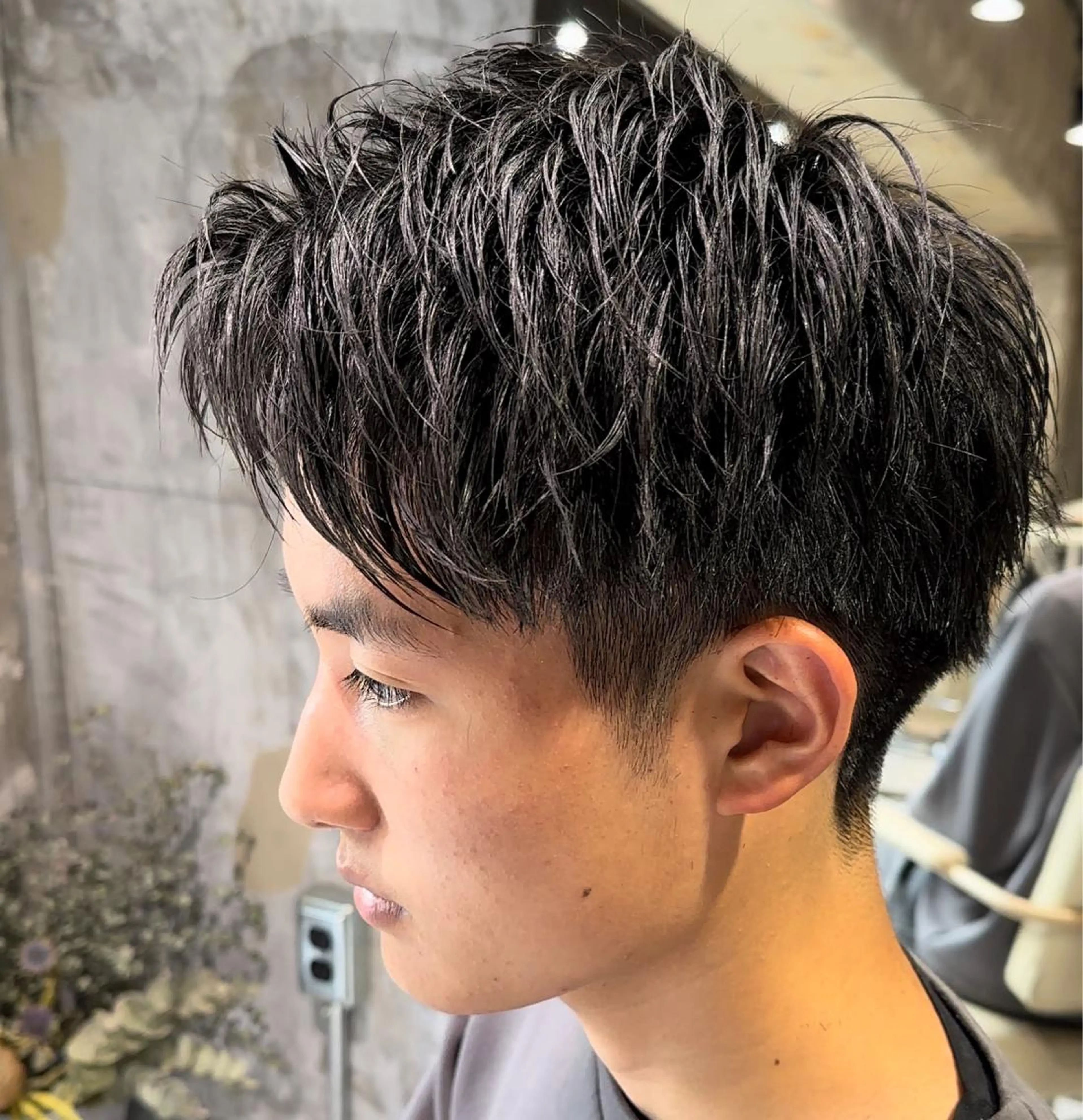 ショート メンズ 似合わせスタイル 山本風太のヘアスタイル