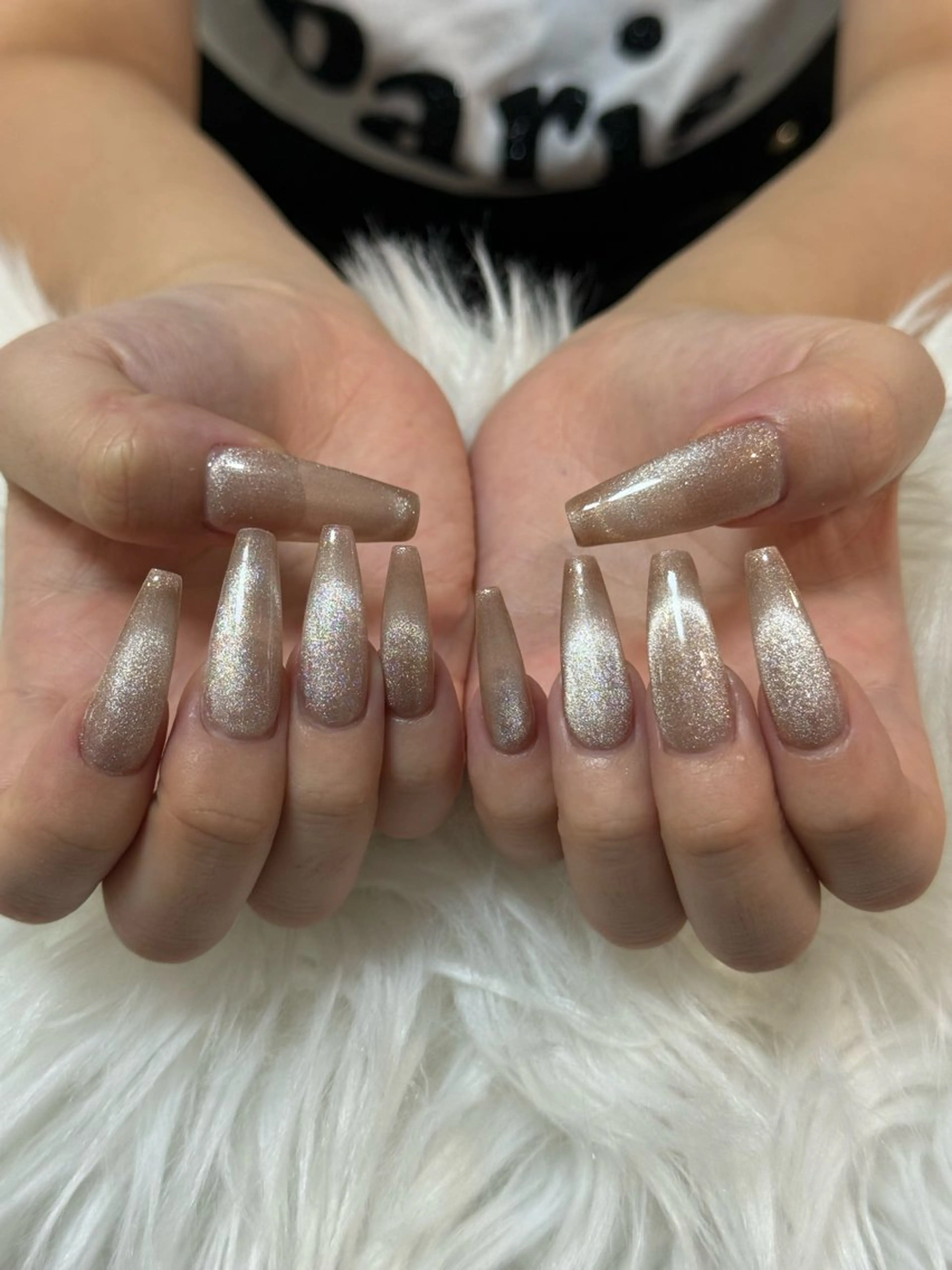 ネイル フレンチネイル ジェルネイル キラキラネイル 韓国ネイル レース Julli NailStudioのネイルデザイン