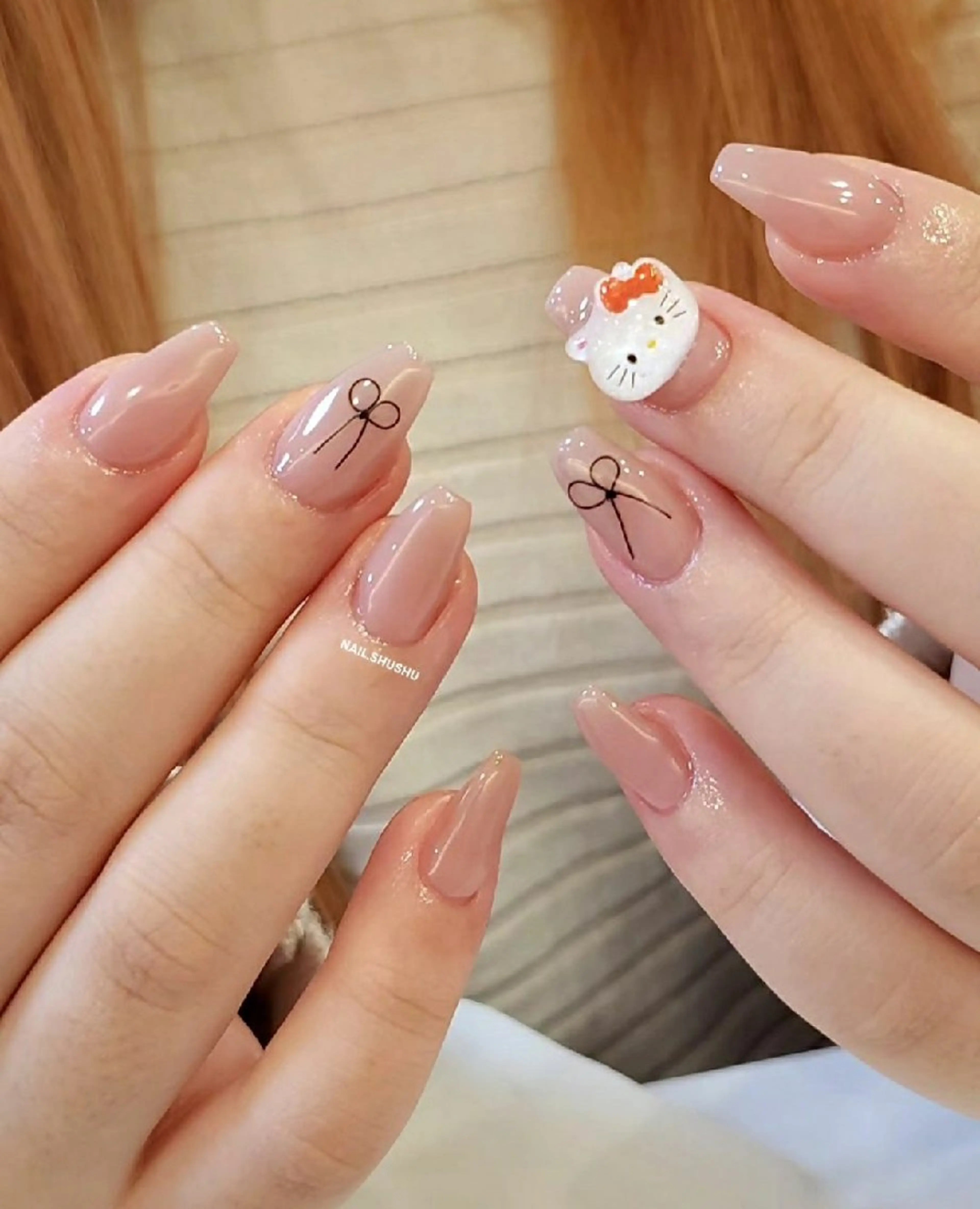 ネイル 持ち込み ニュアンスネイル ワンカラーネイル シンプルネイル 冬ネイル 3dパーツ/流行り 👧shushu❤️のネイルデザイン