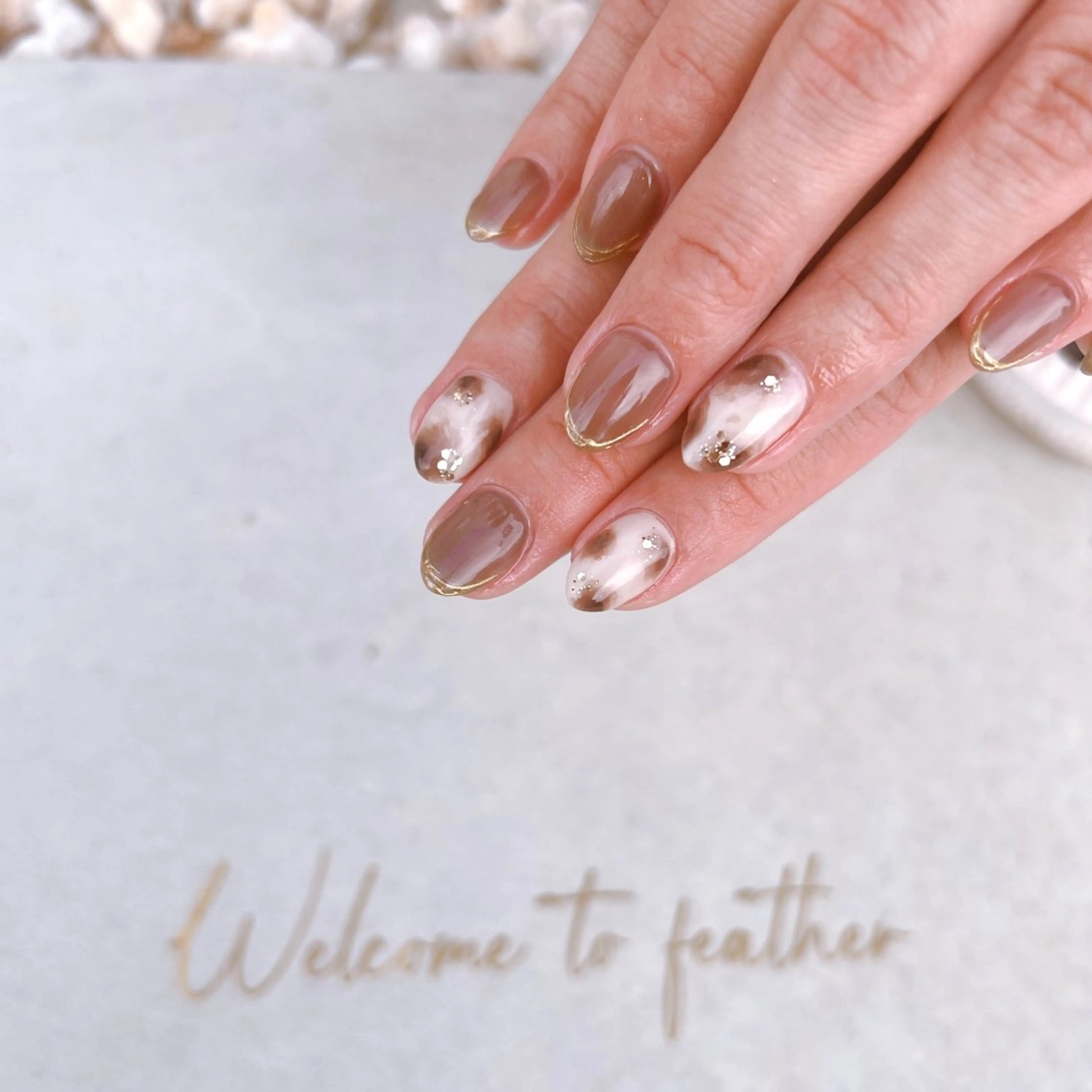 ネイル Feather MAIのマツエク・マツパデザイン