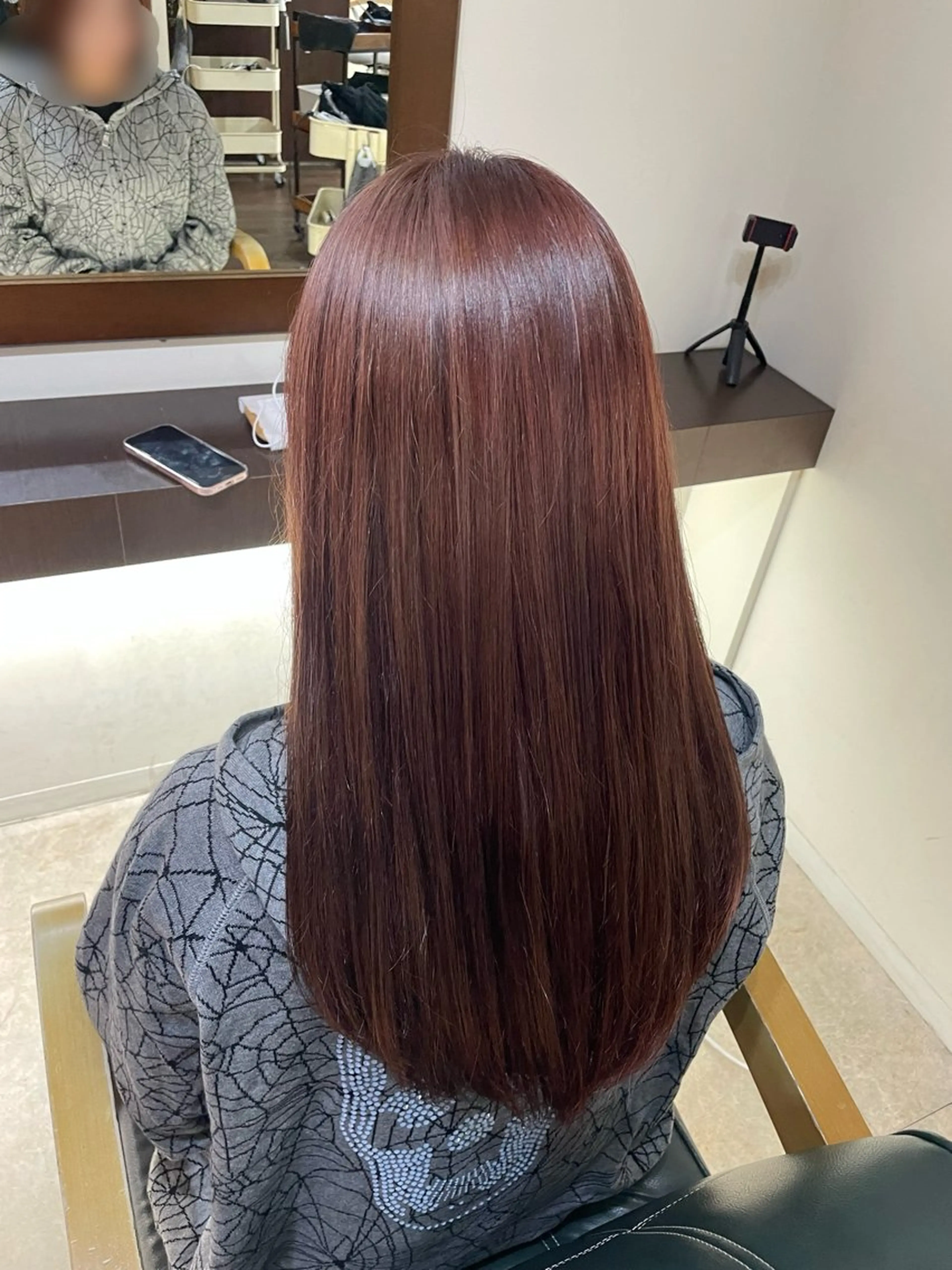 ロング ヘアカラー 🩵内山 結衣🩵のヘアスタイル