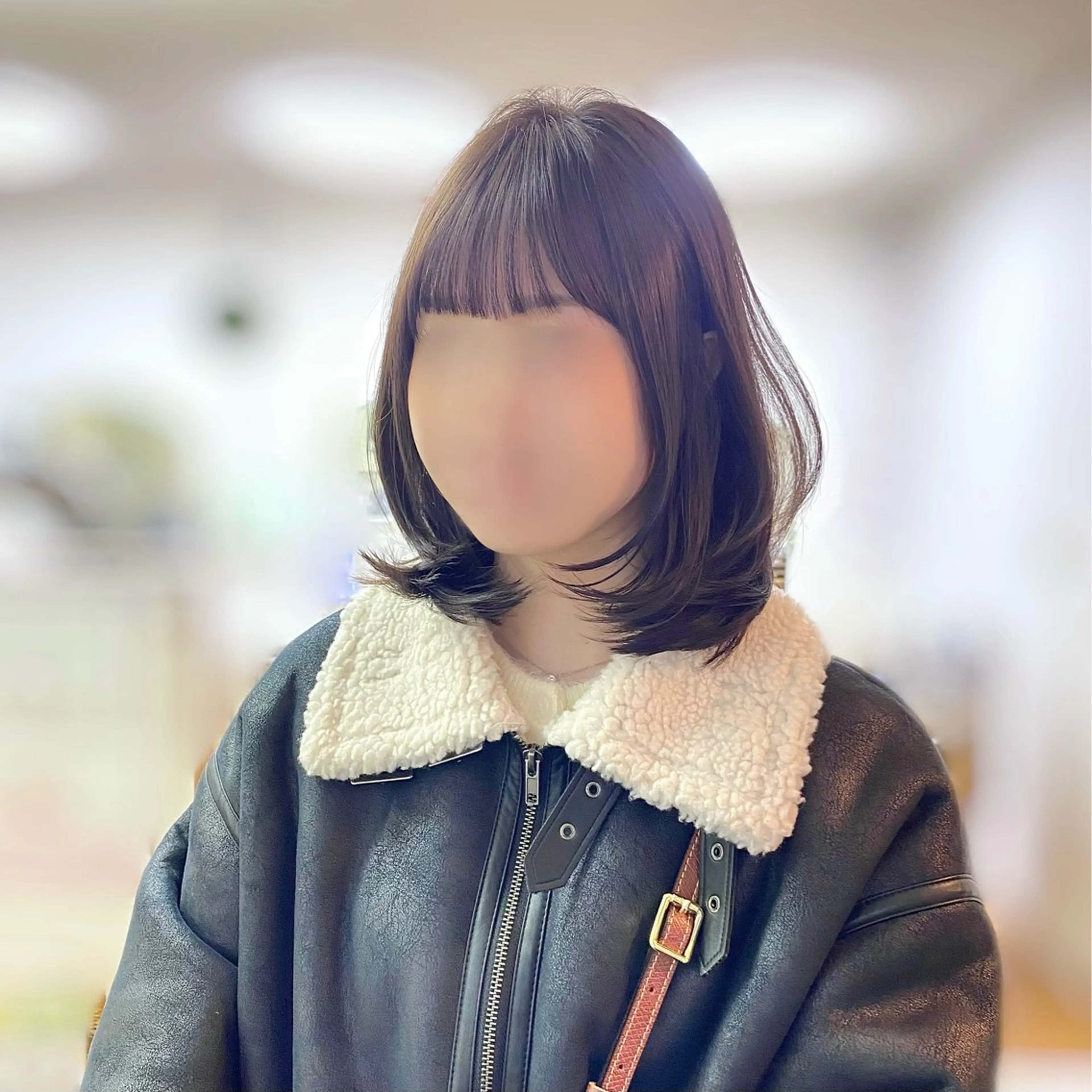 ミディアム カラー 韓国風ヘア レイヤーカット カット ヘアカラー トリートメント 🥣 hashi 🛋️のヘアスタイル