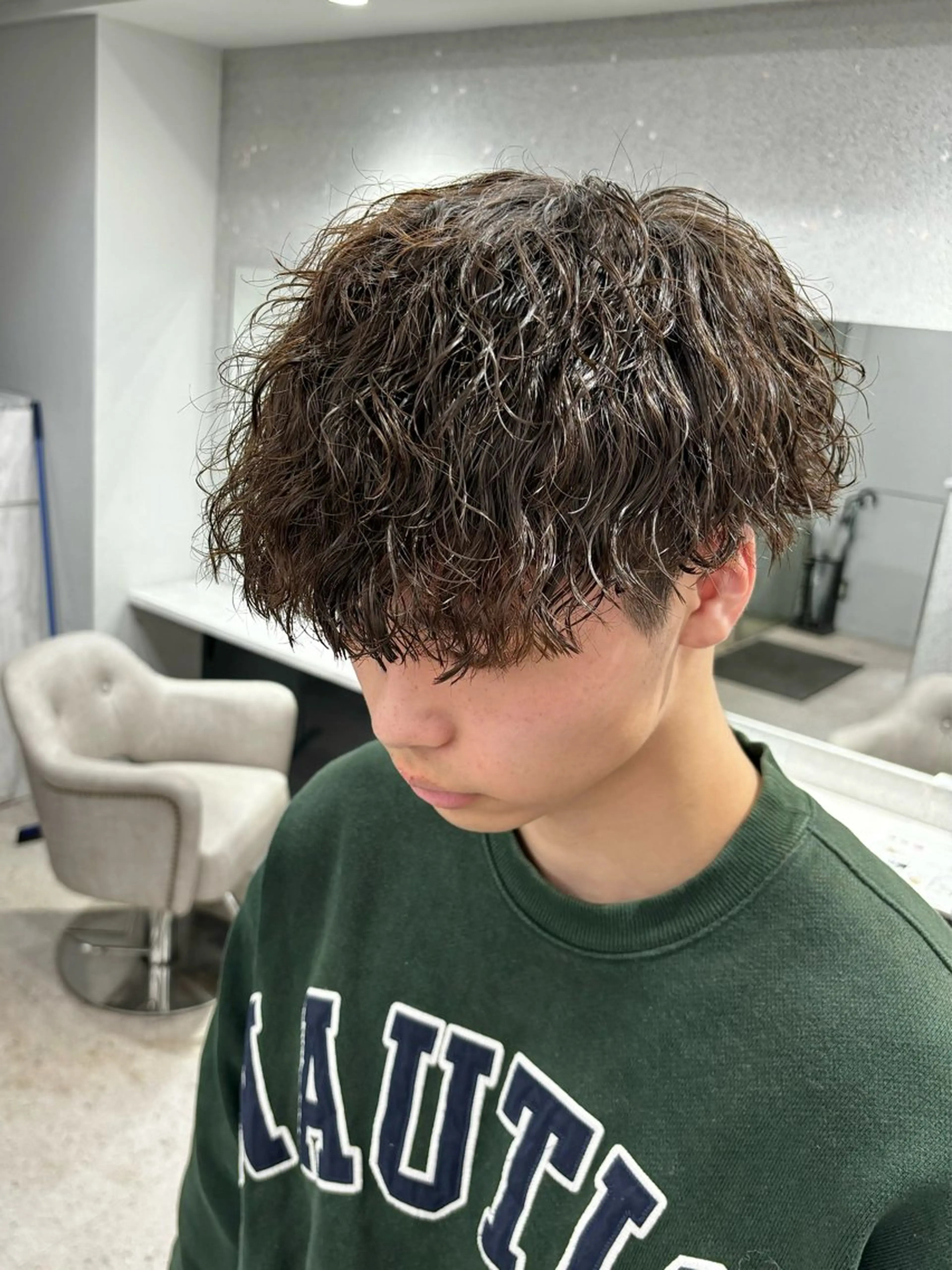 パーマ メンズ 🍐シャドウパーマ メンズ特化/守岡🍐のヘアスタイル