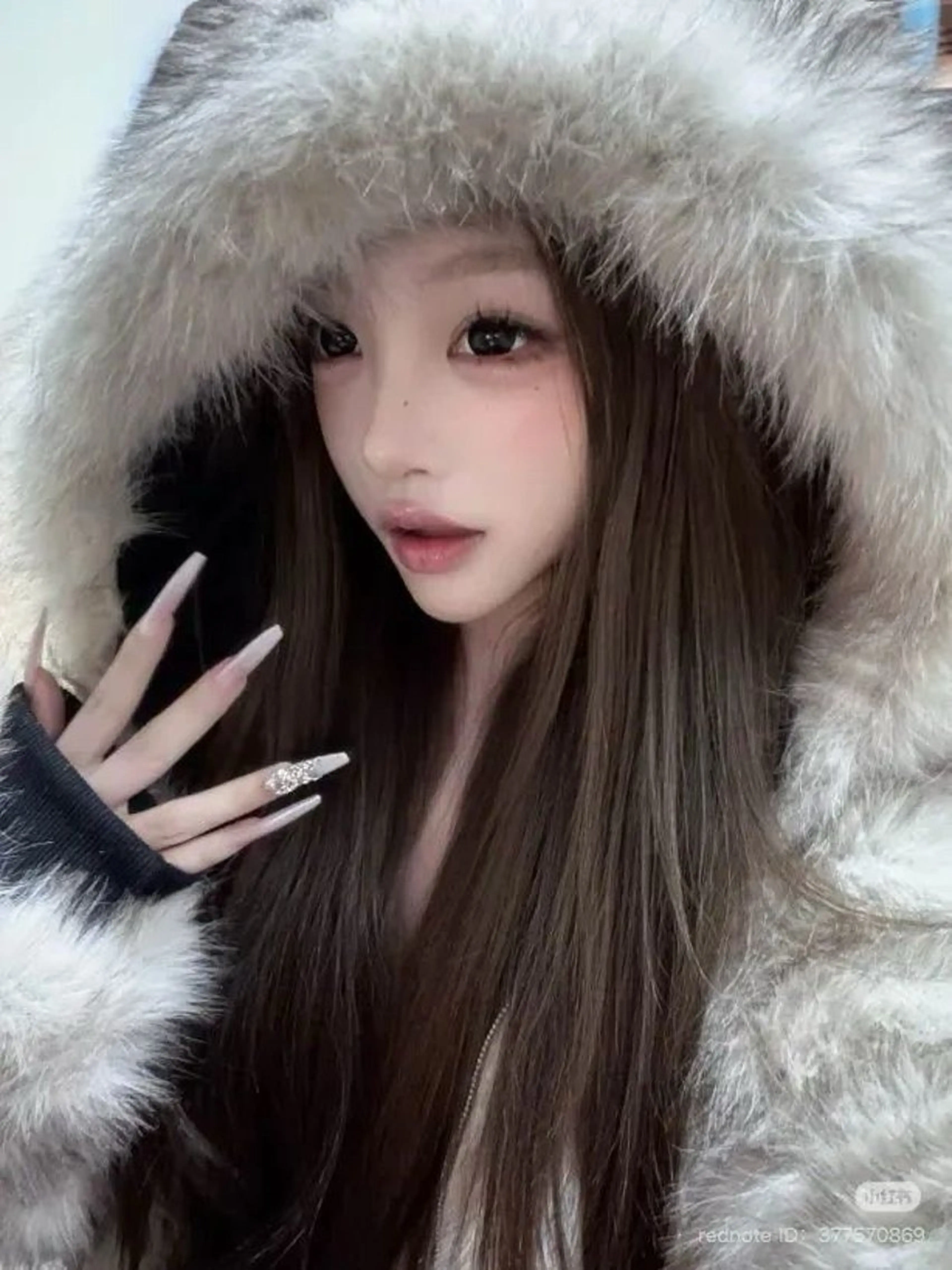 ロング カラー 韓国×ワンホン 艶カラー/ハヅキ🎀のヘアスタイル