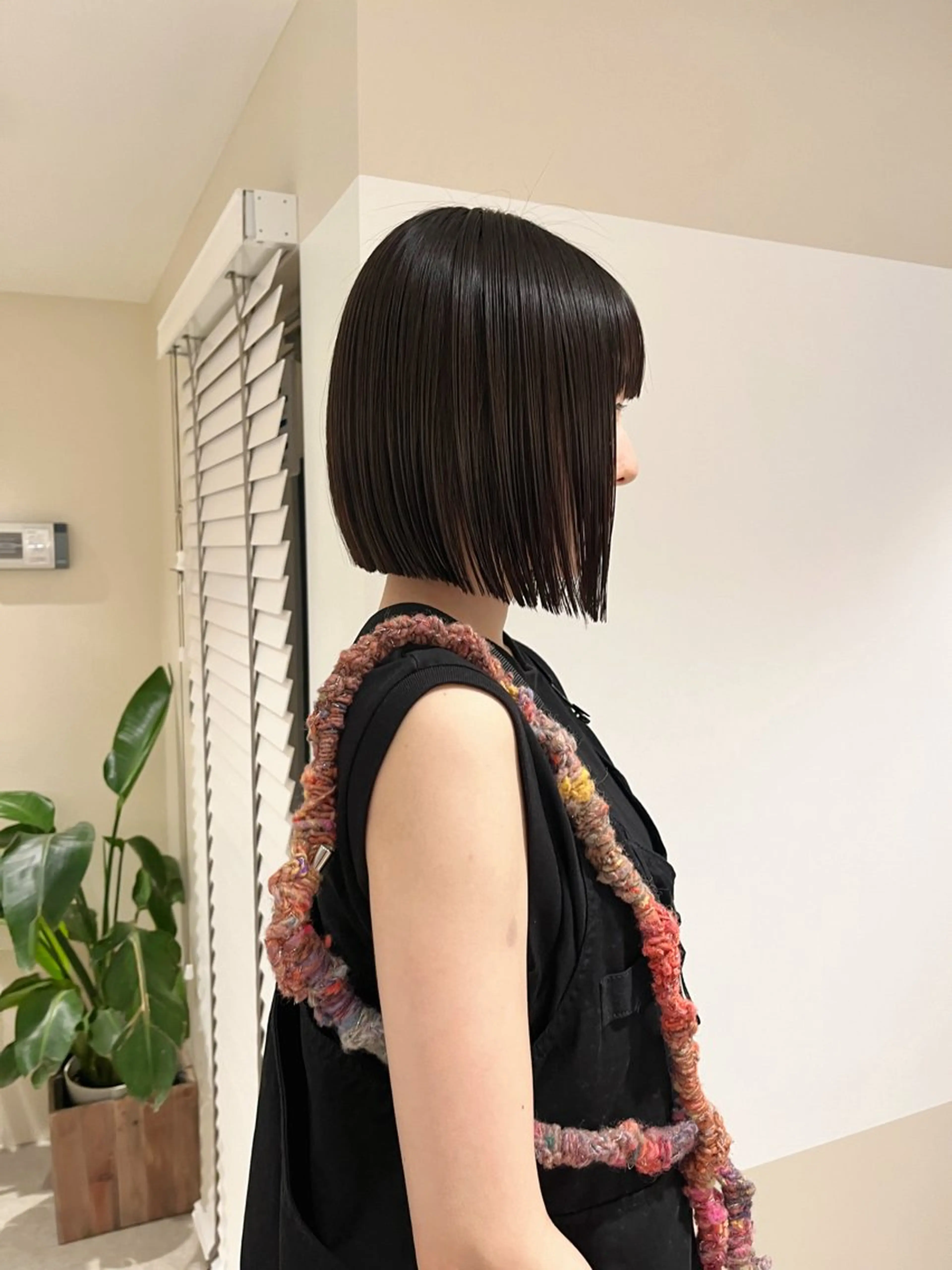 ショート カット 縮毛矯正 Bonheur銀座 /runaのヘアスタイル