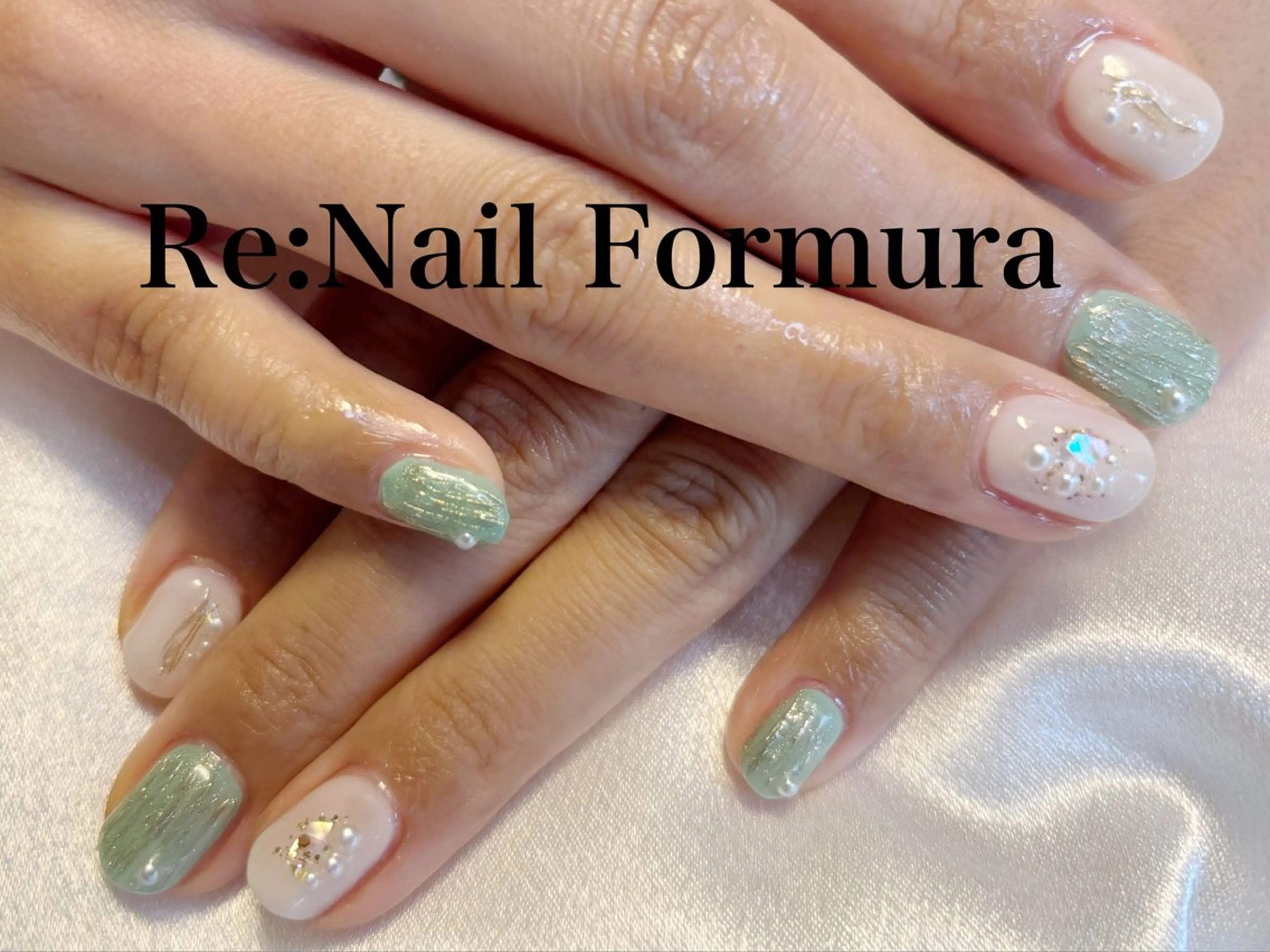 ミディアム ハンドネイル kido chieのネイルデザイン