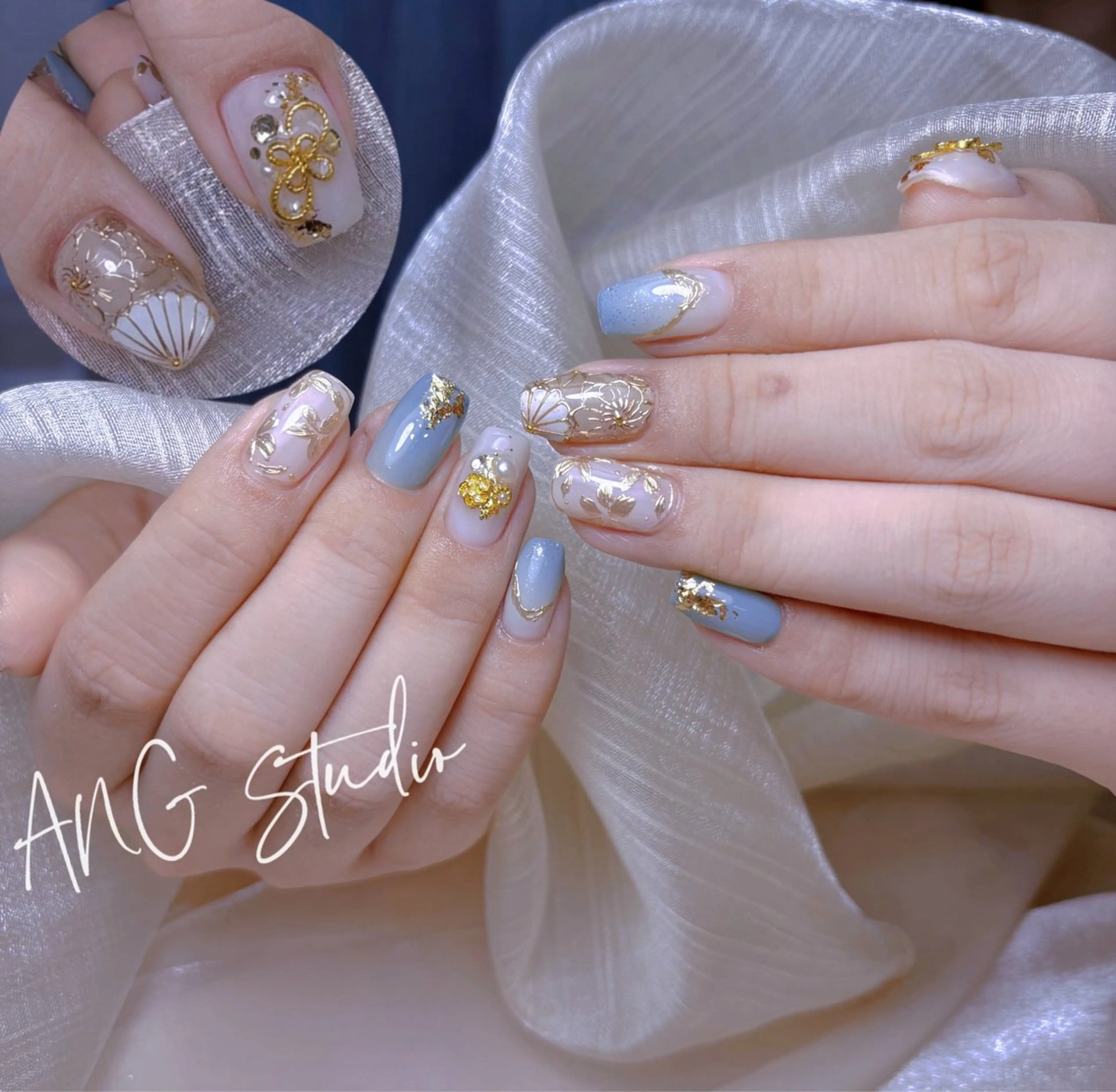 ネイル ハンドネイル ハンドケア ANG Studioのネイルデザイン