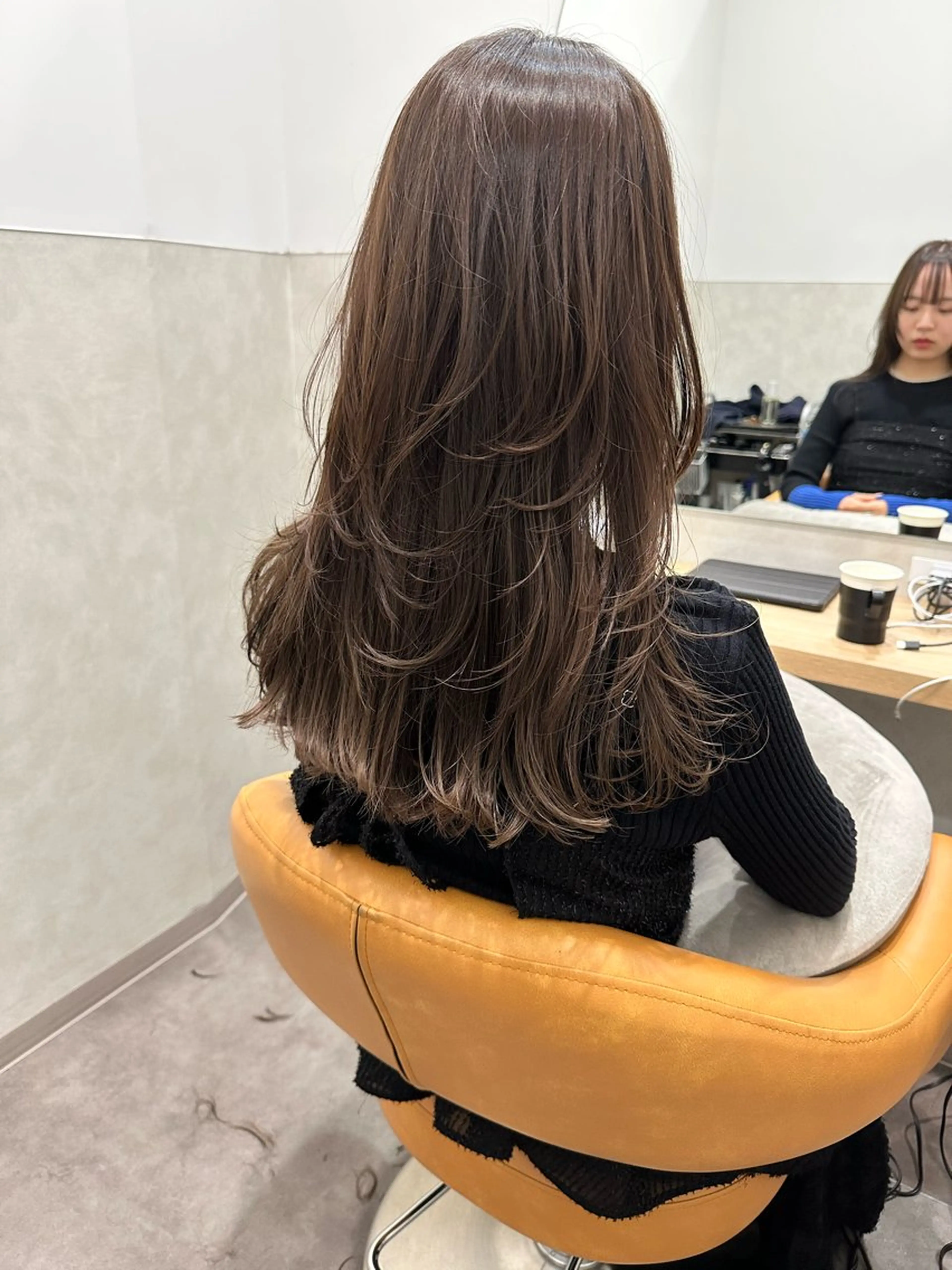 ロング カラー ENDO Kのヘアスタイル